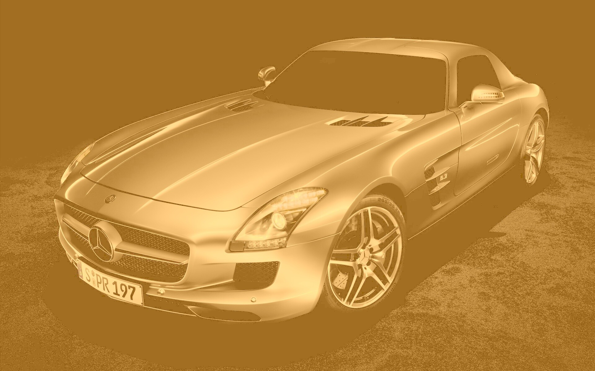 Mercedes SLS обои