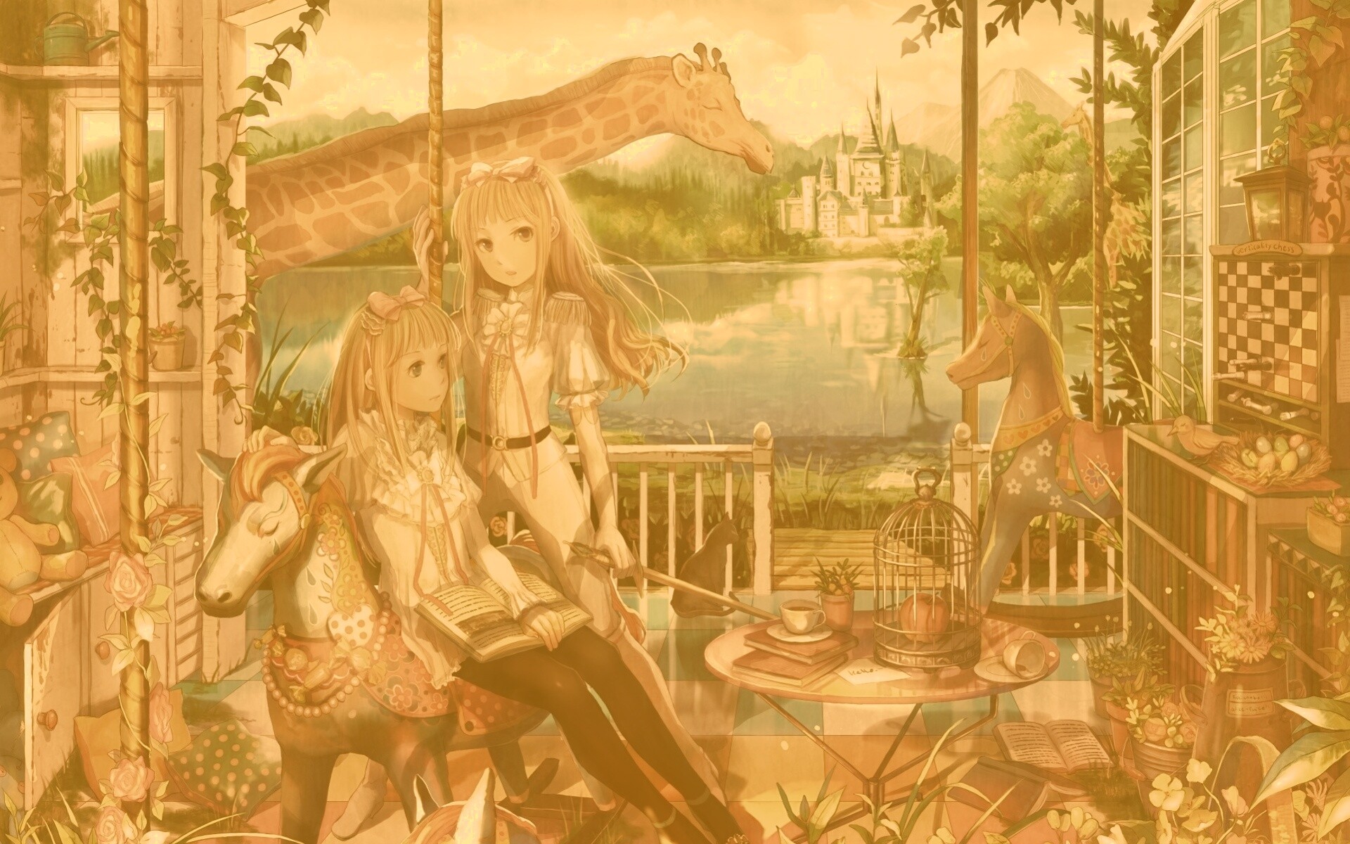 В стране фантазий обои