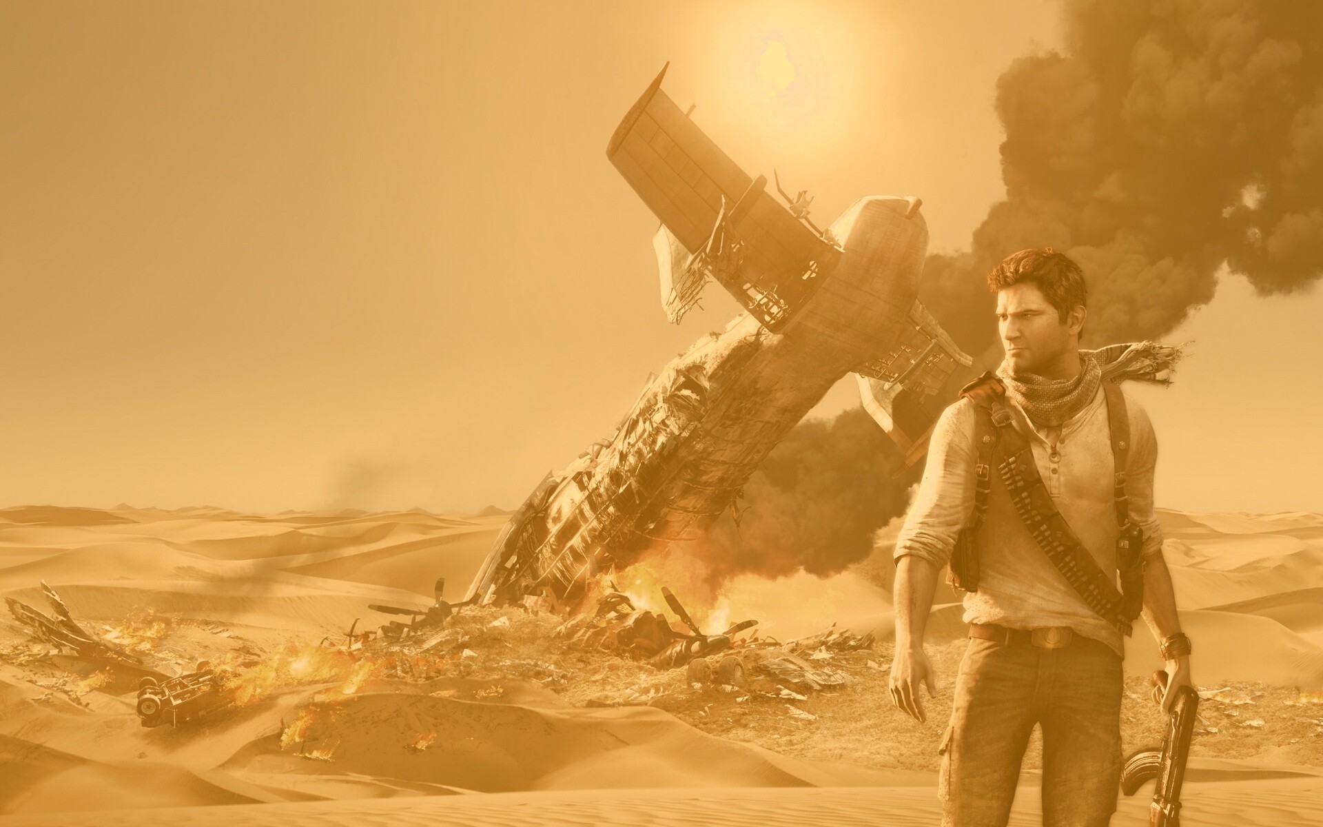 Uncharted 3 : Drakes deception обои