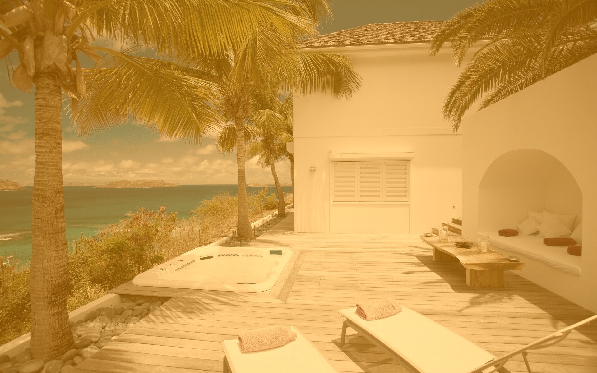 Райский уголок обои