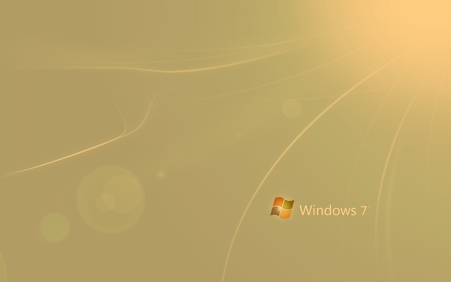 Голубые обои Windows 7 обои