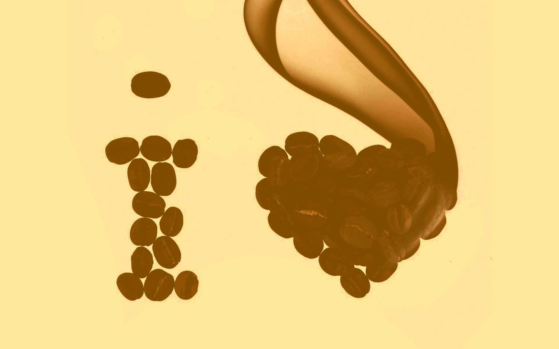 I love кофе обои