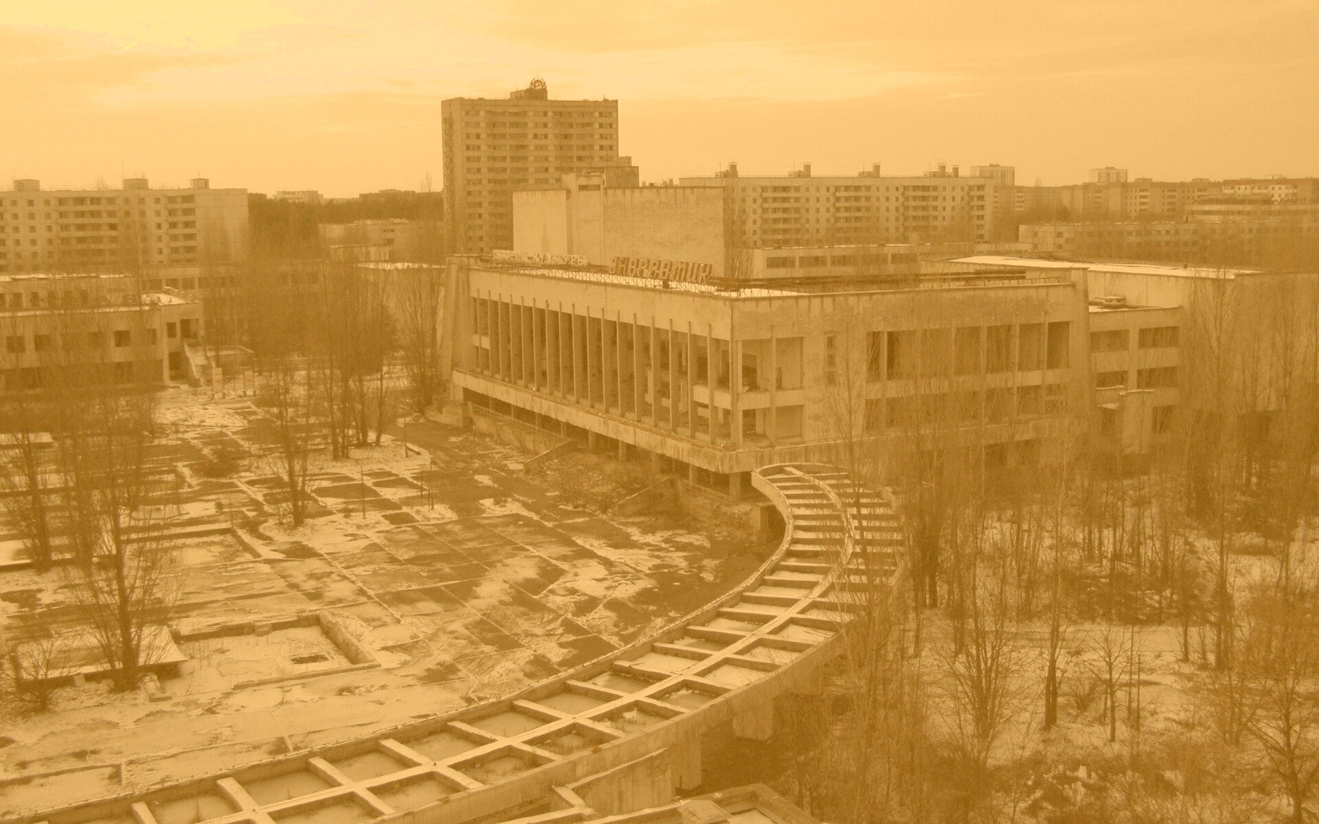 Припять, дом культуры обои