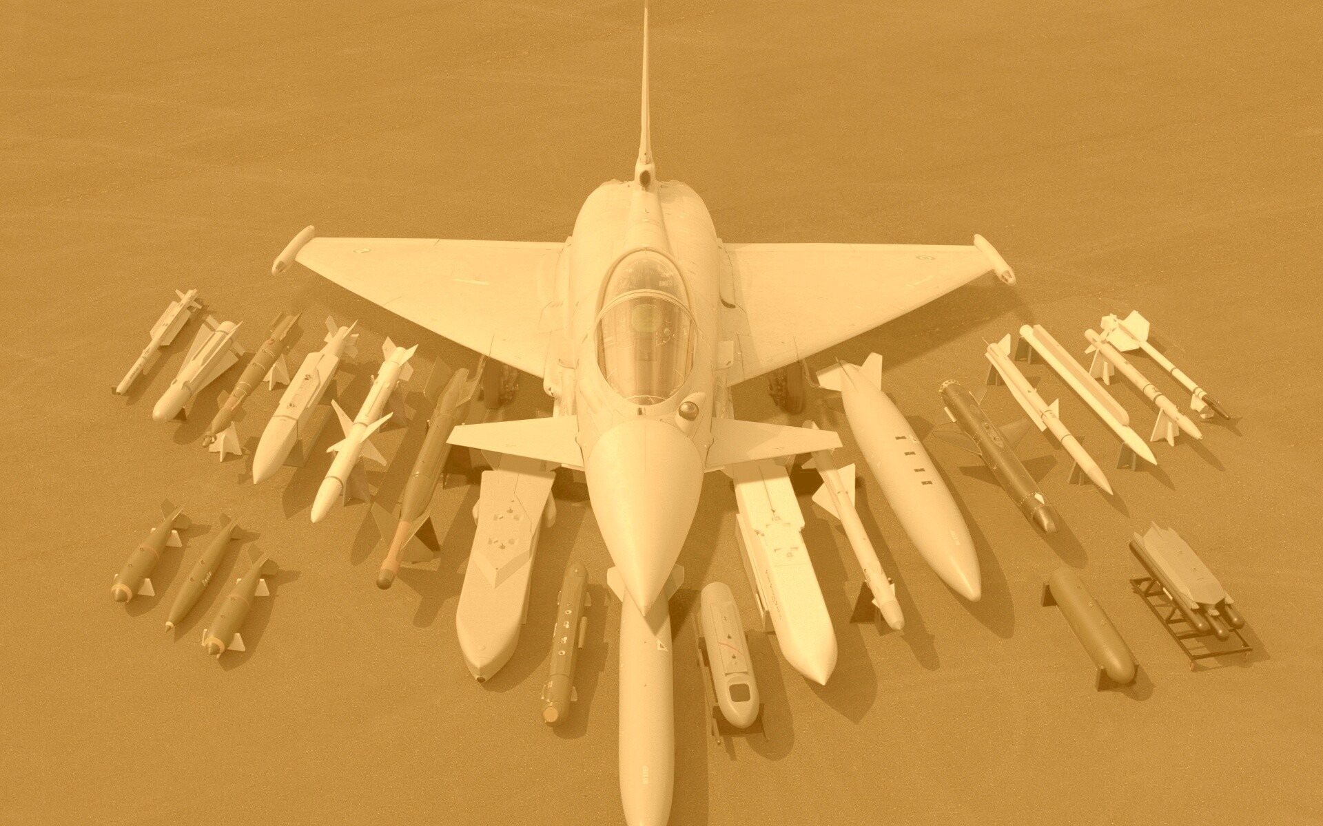 Истребитель и состовляющие обои