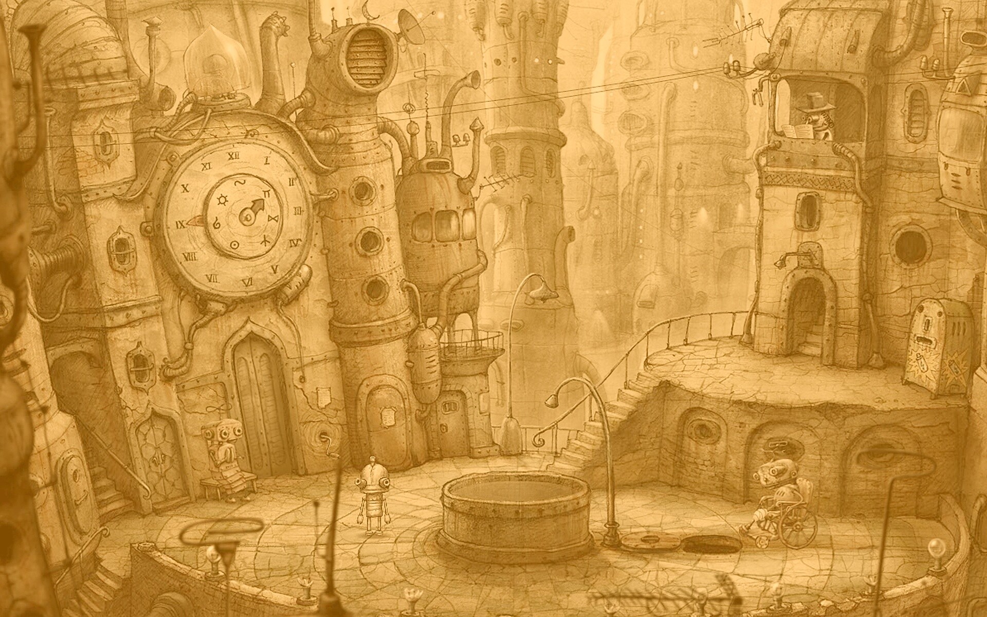 Машинариум обои