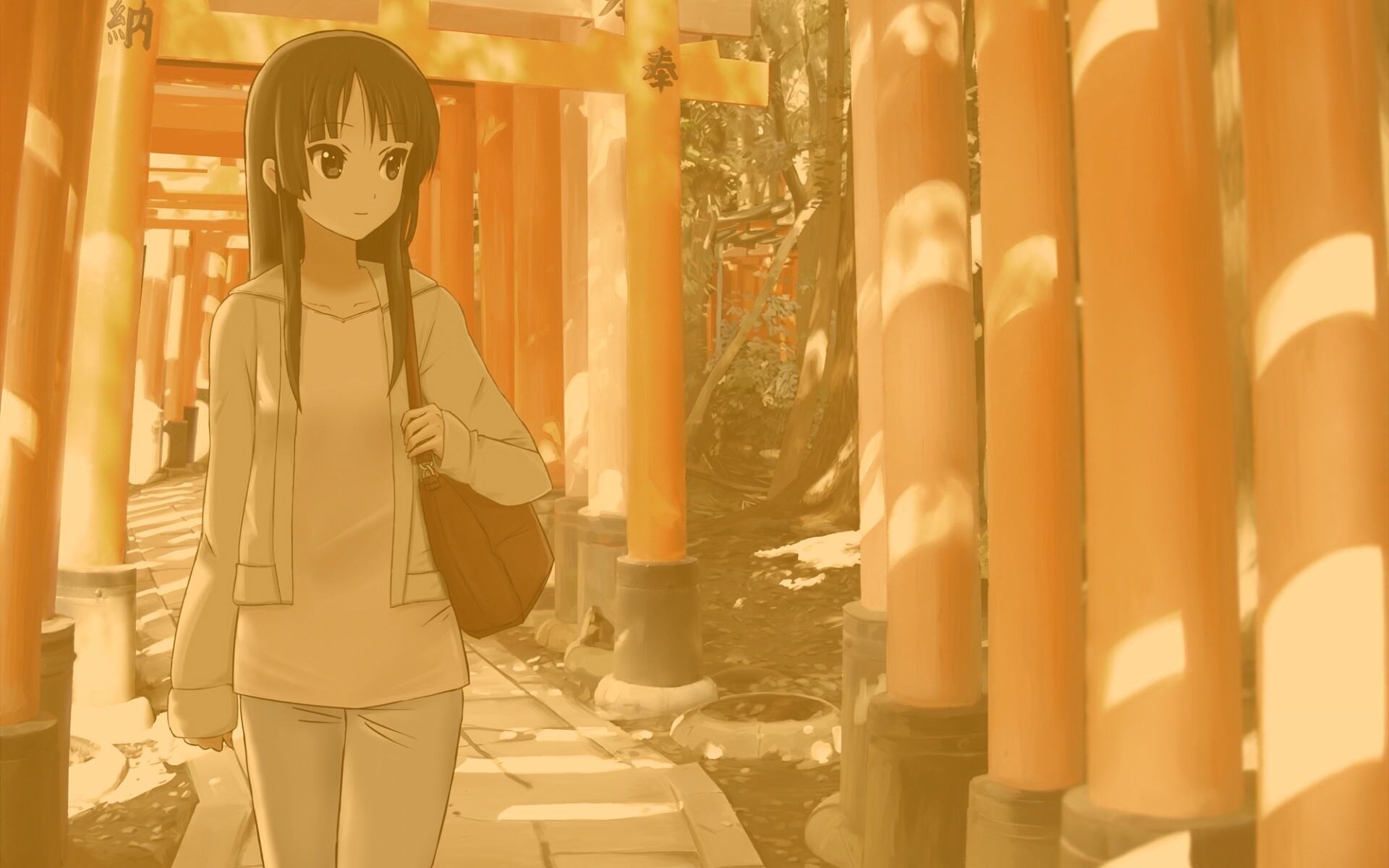 Акияма Мио обои