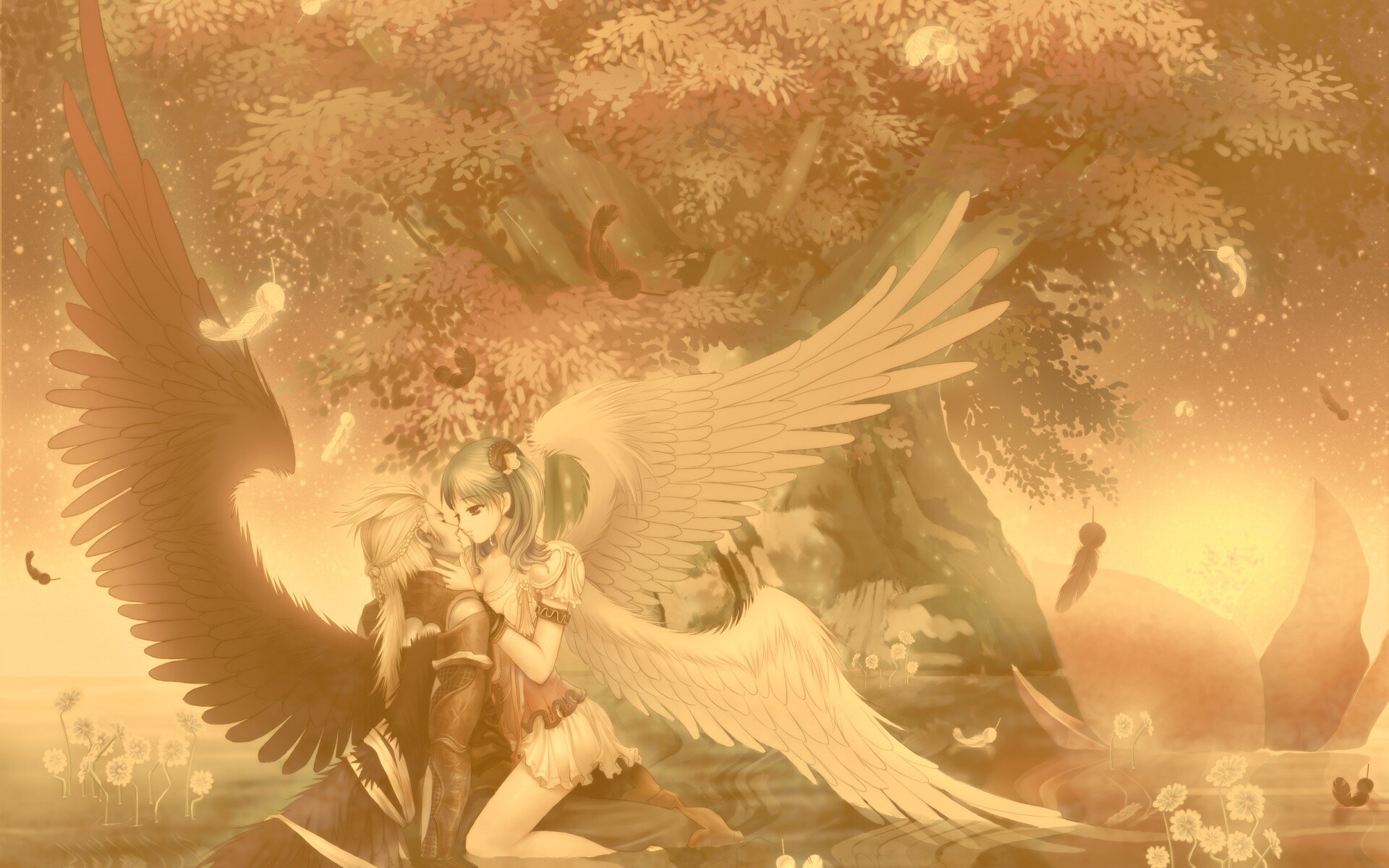 Фэнтези любовь обои