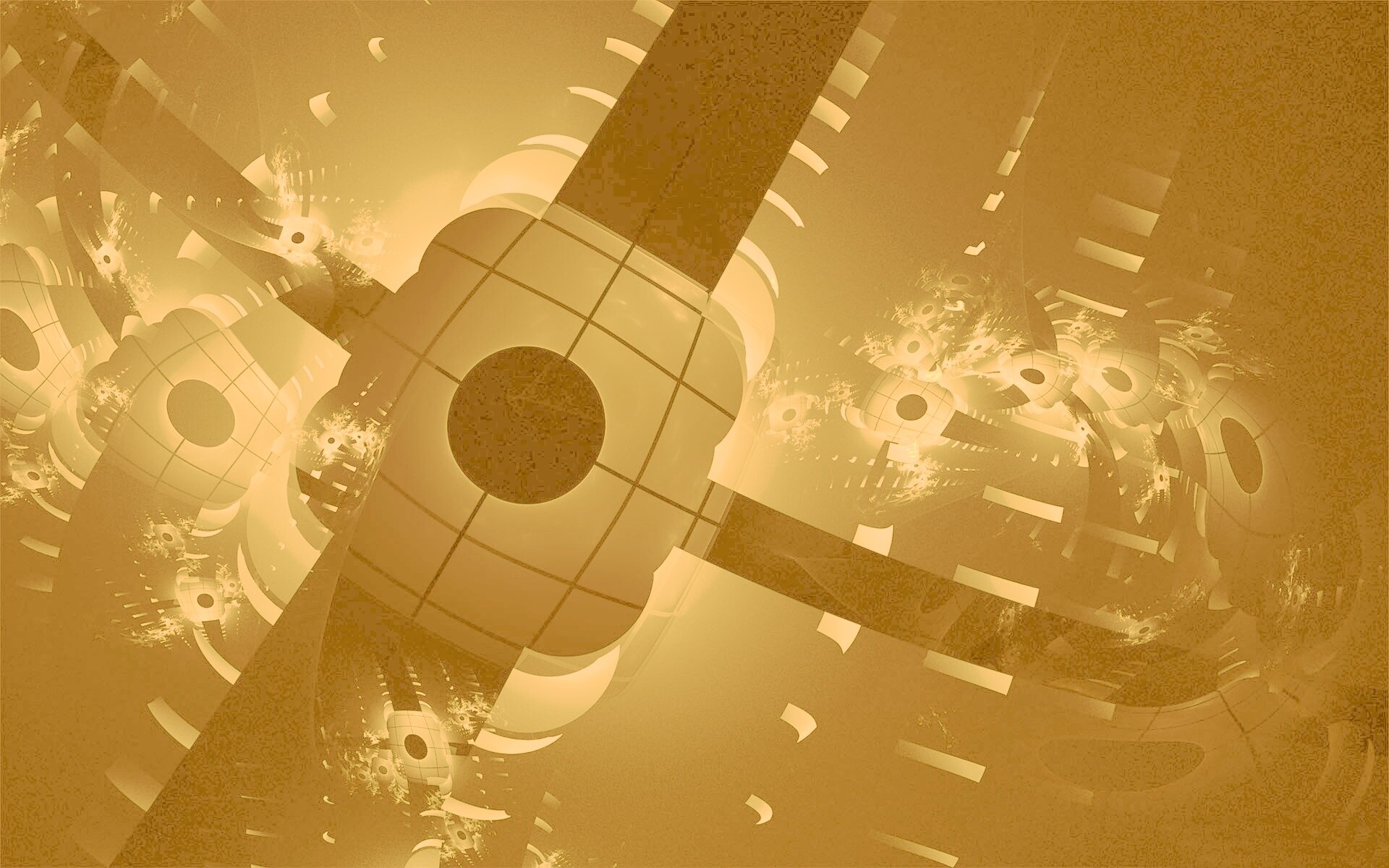 Абстрактные темно-зеленые фигуры обои