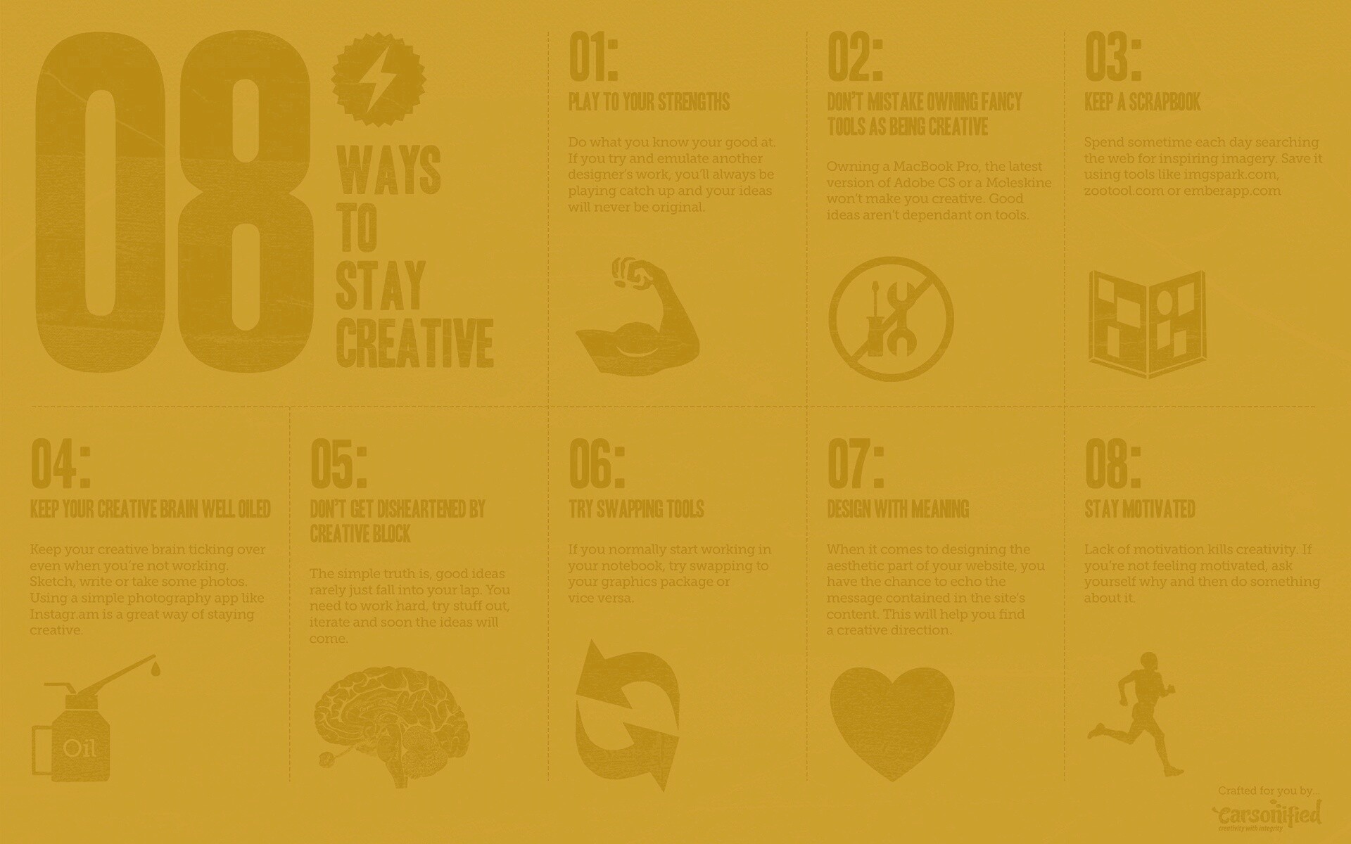 8 способов оставаться креативным обои