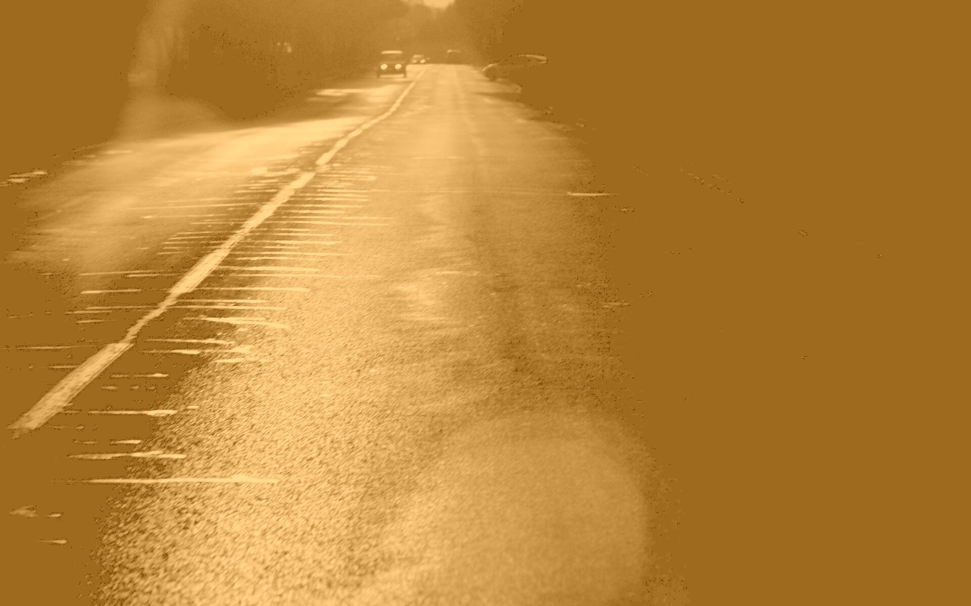 Ночная дорога обои