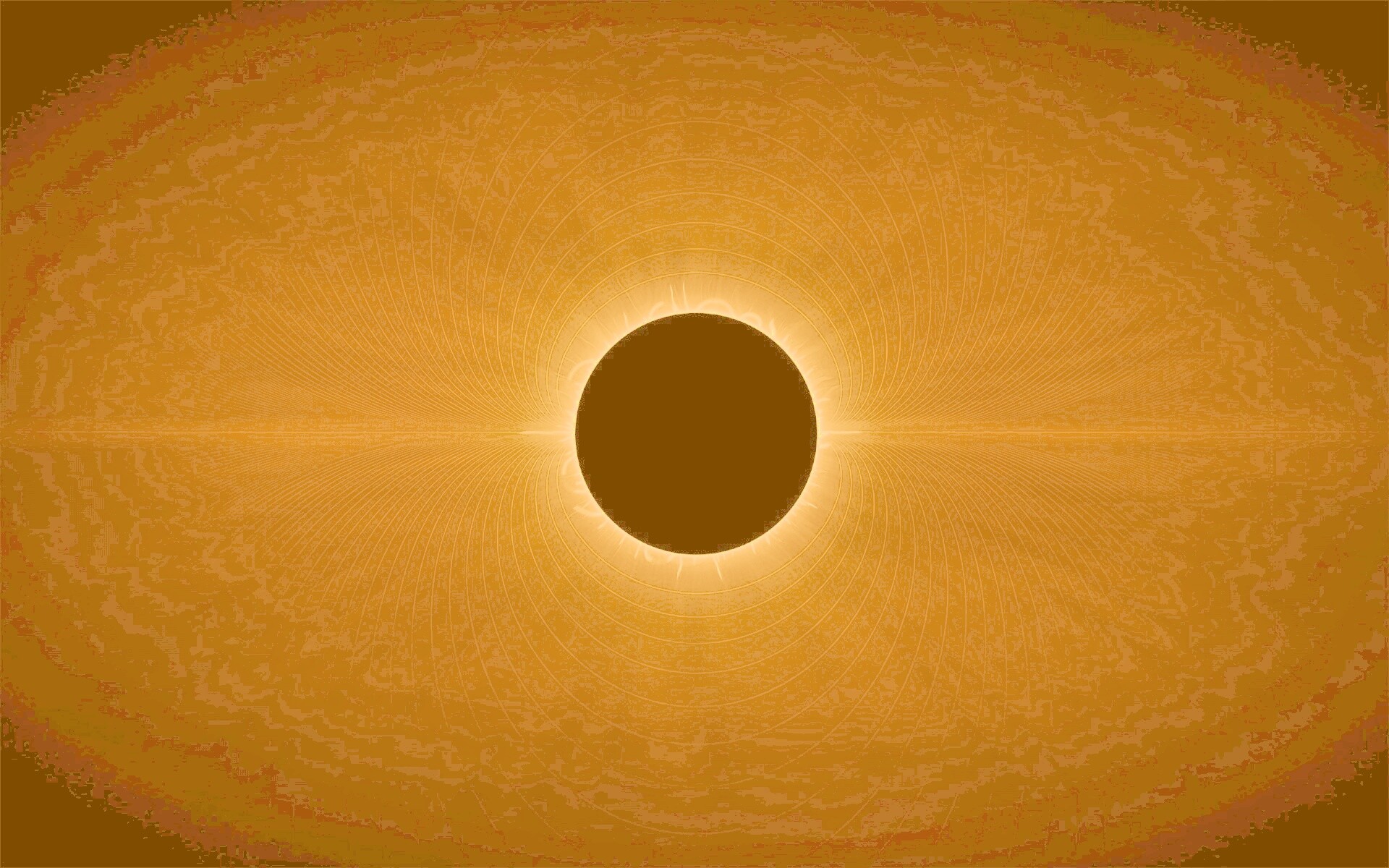 Солнецное затмение обои