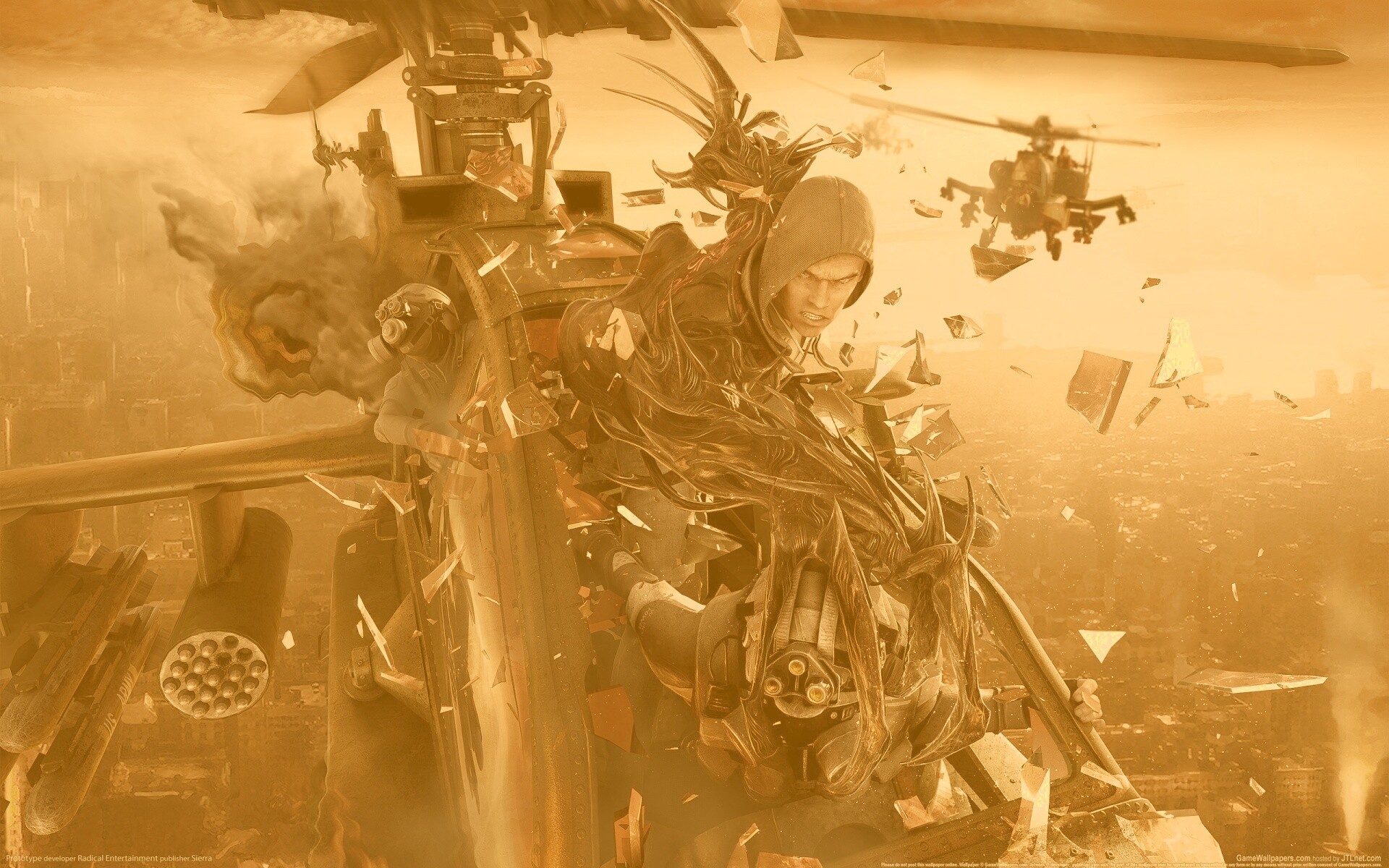 Алекс из Prototype обои