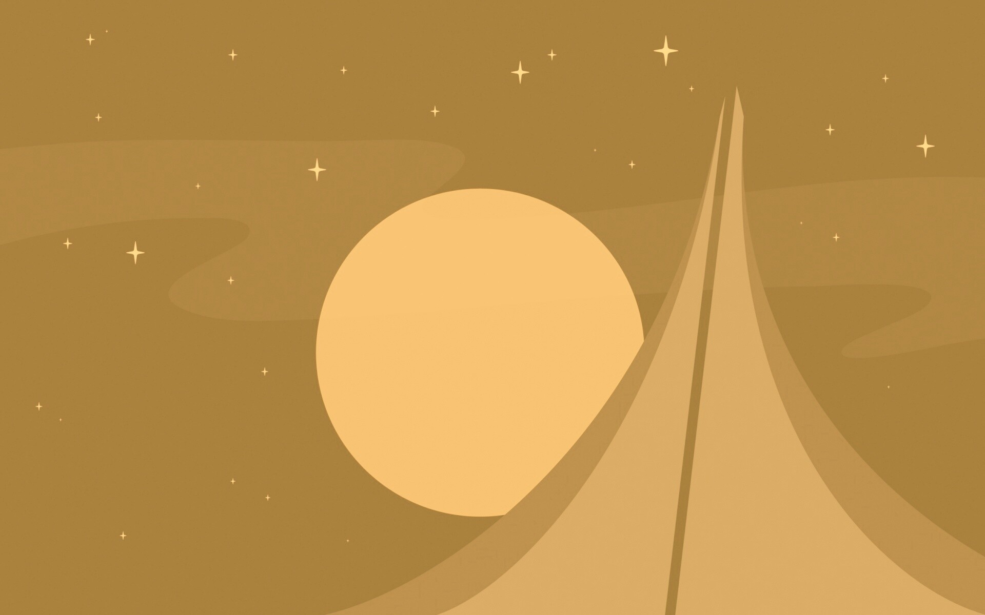 Полная луна обои