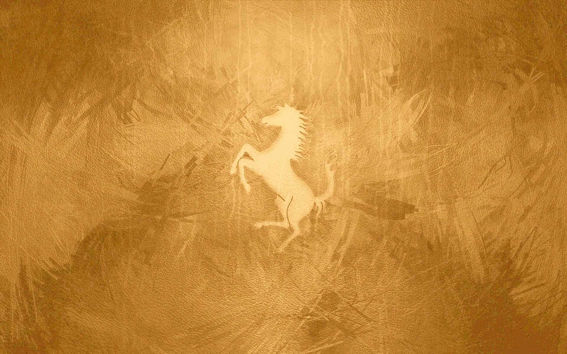 Конь из песка обои