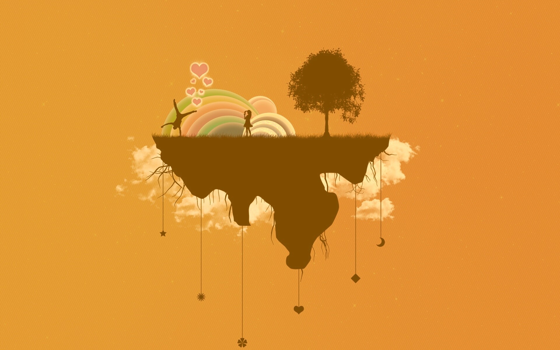 Векторный мир обои