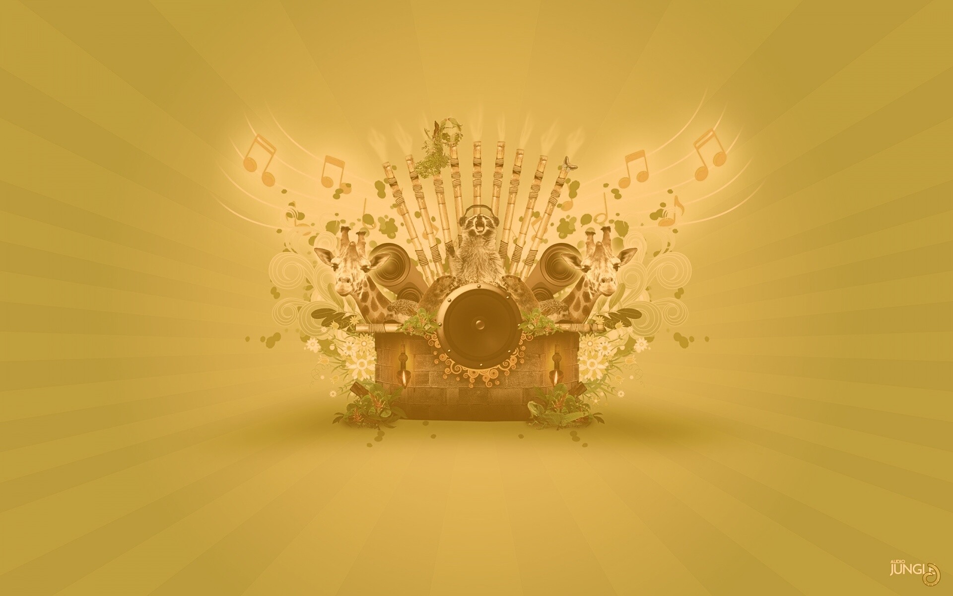 Музыка джунглей обои