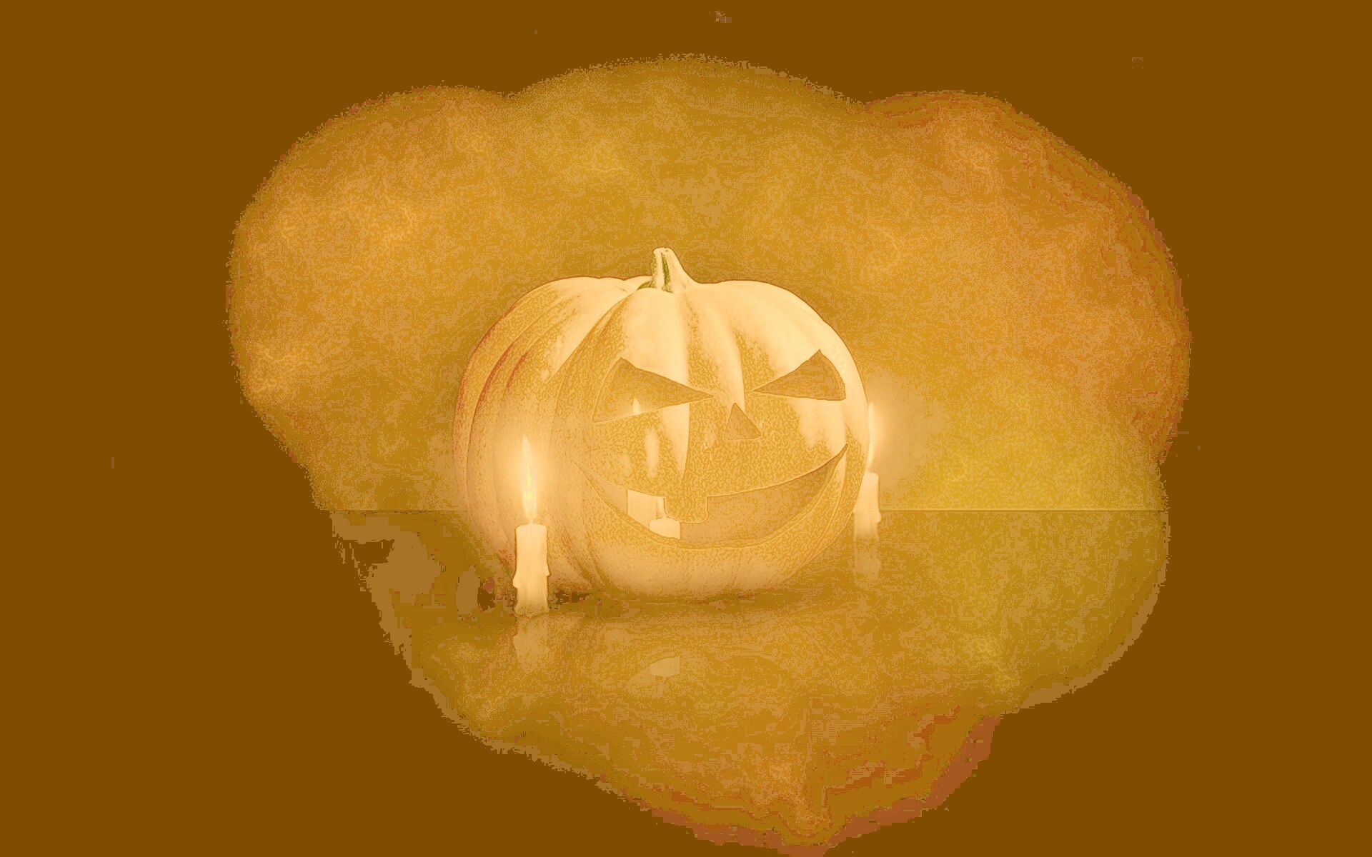 Лик Хэллоуина обои