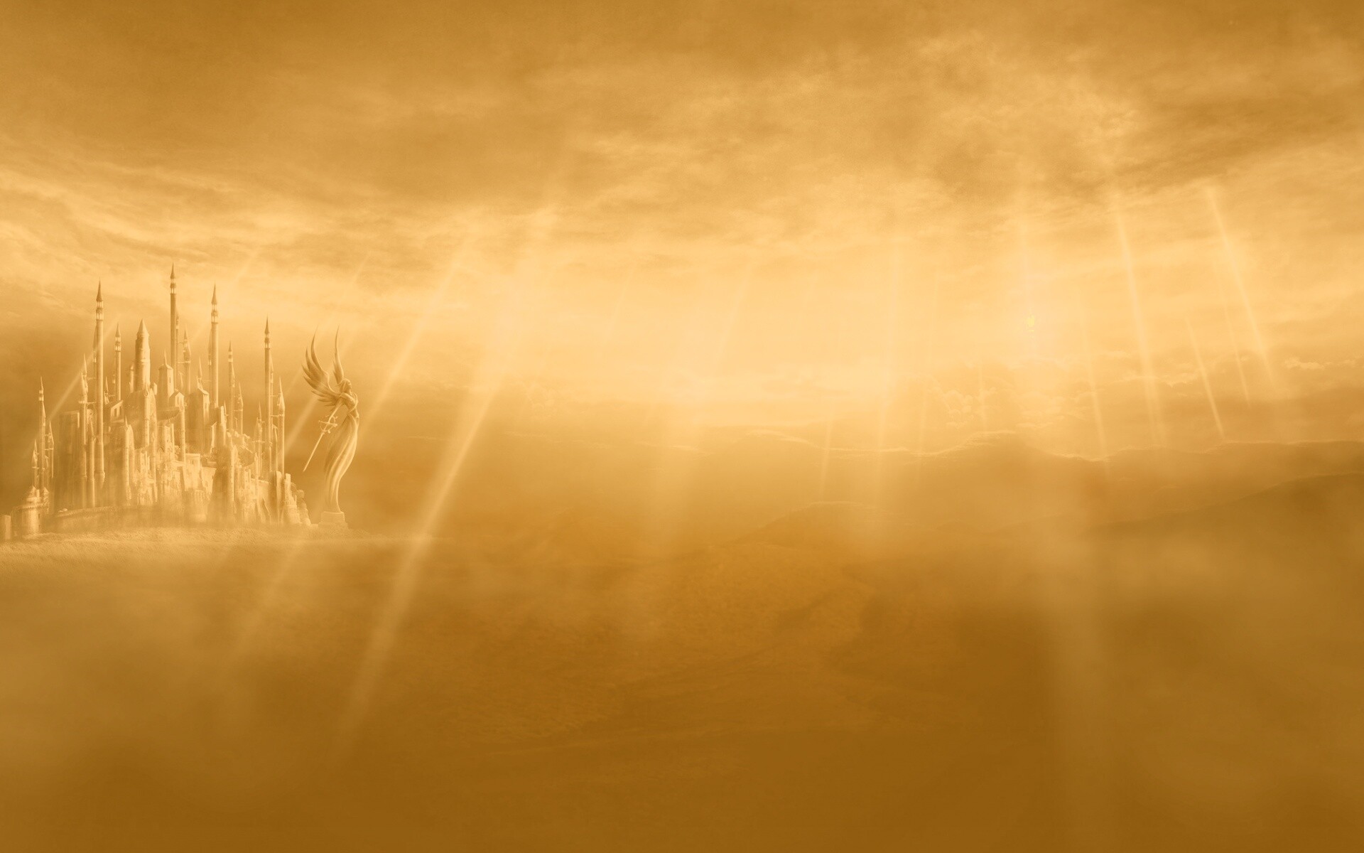 Замок из шестых Героев обои