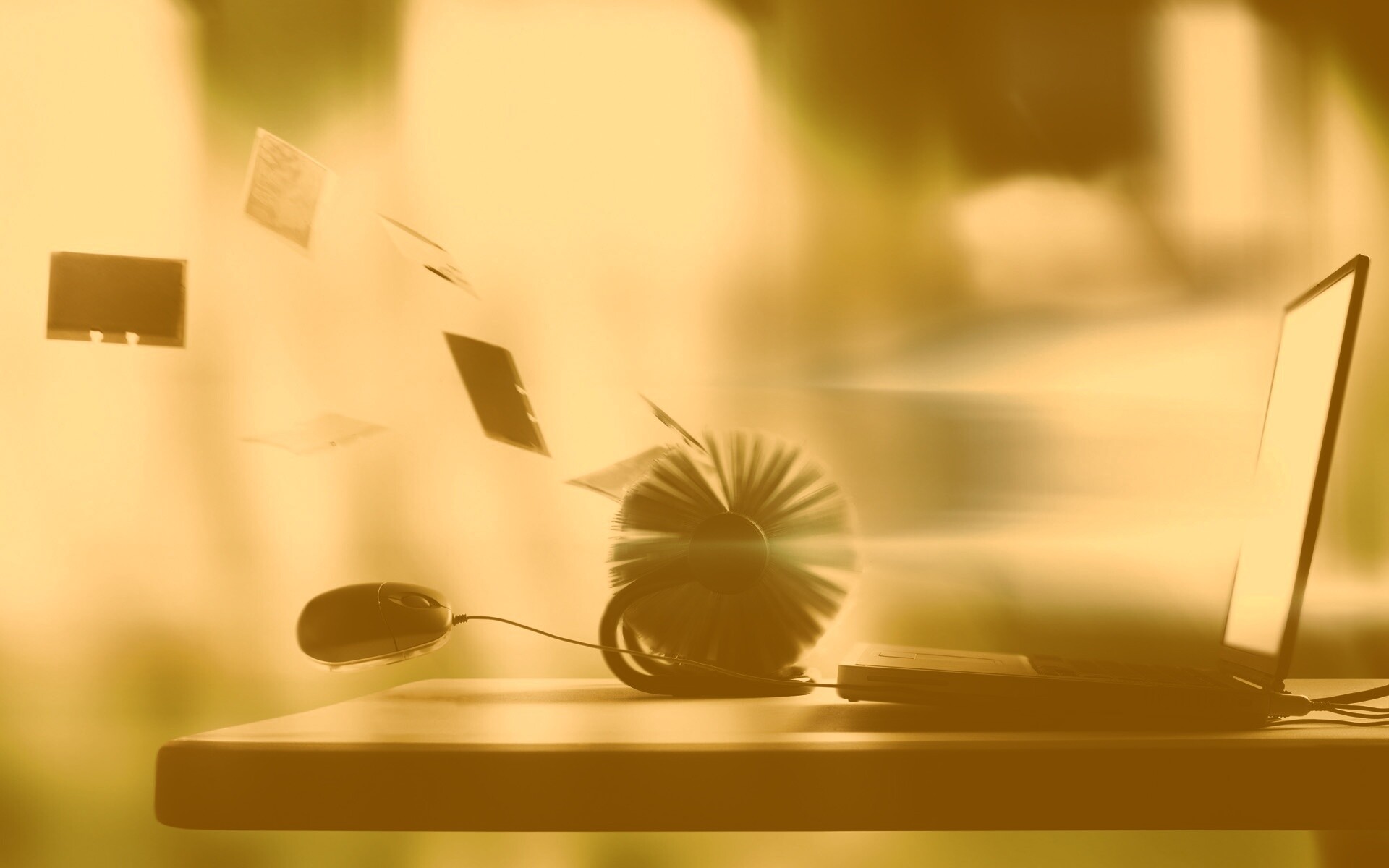 Дуновение цифрового ветра обои