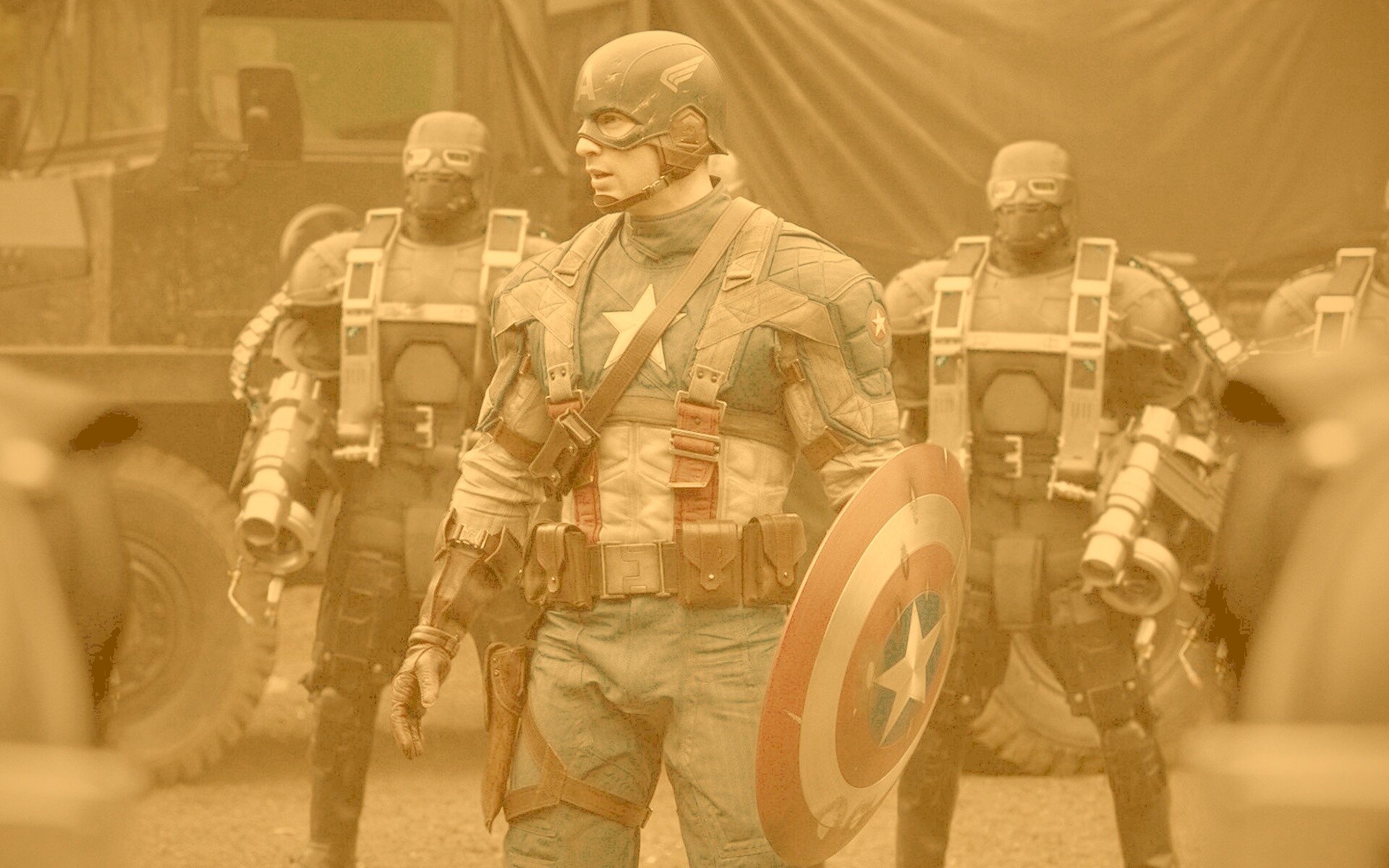 Капитан Америка обои