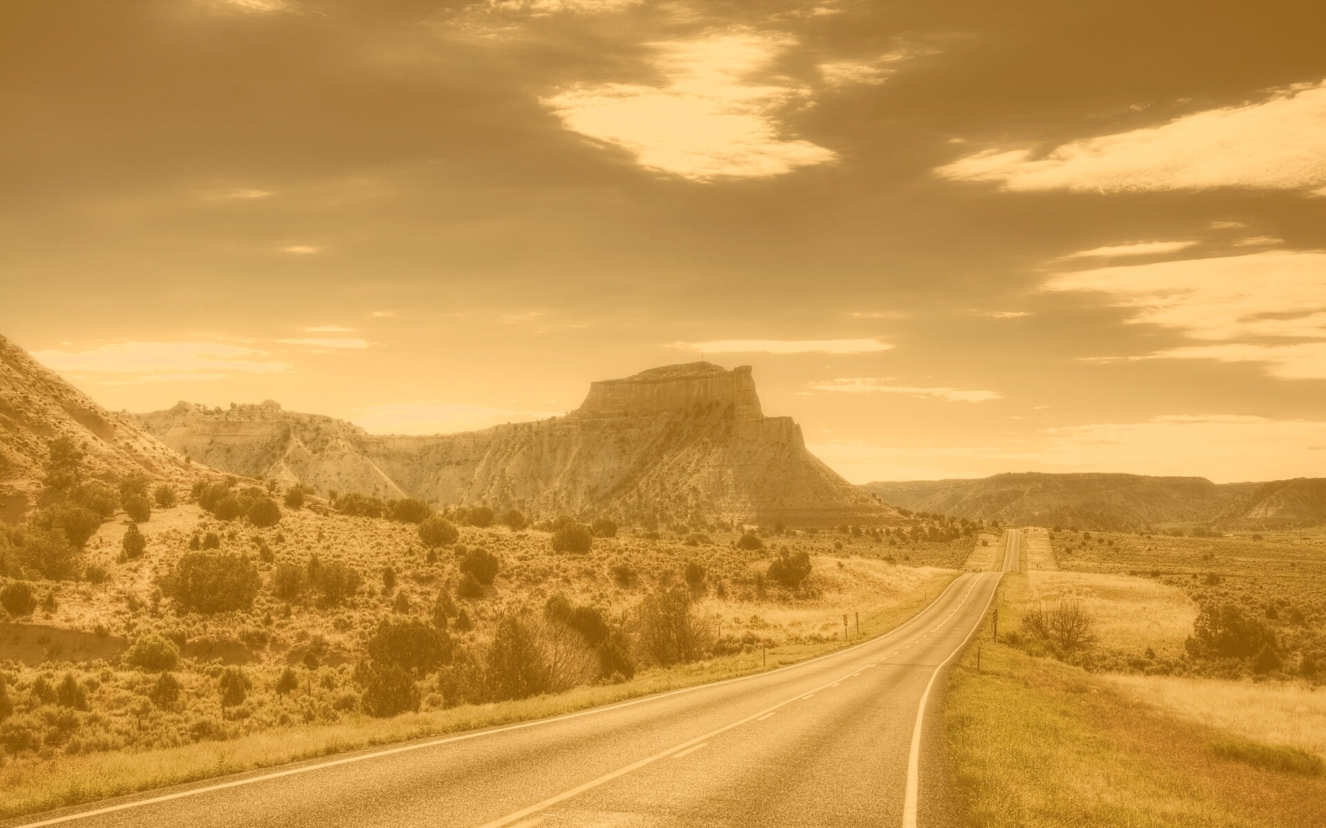 Большая дорога обои