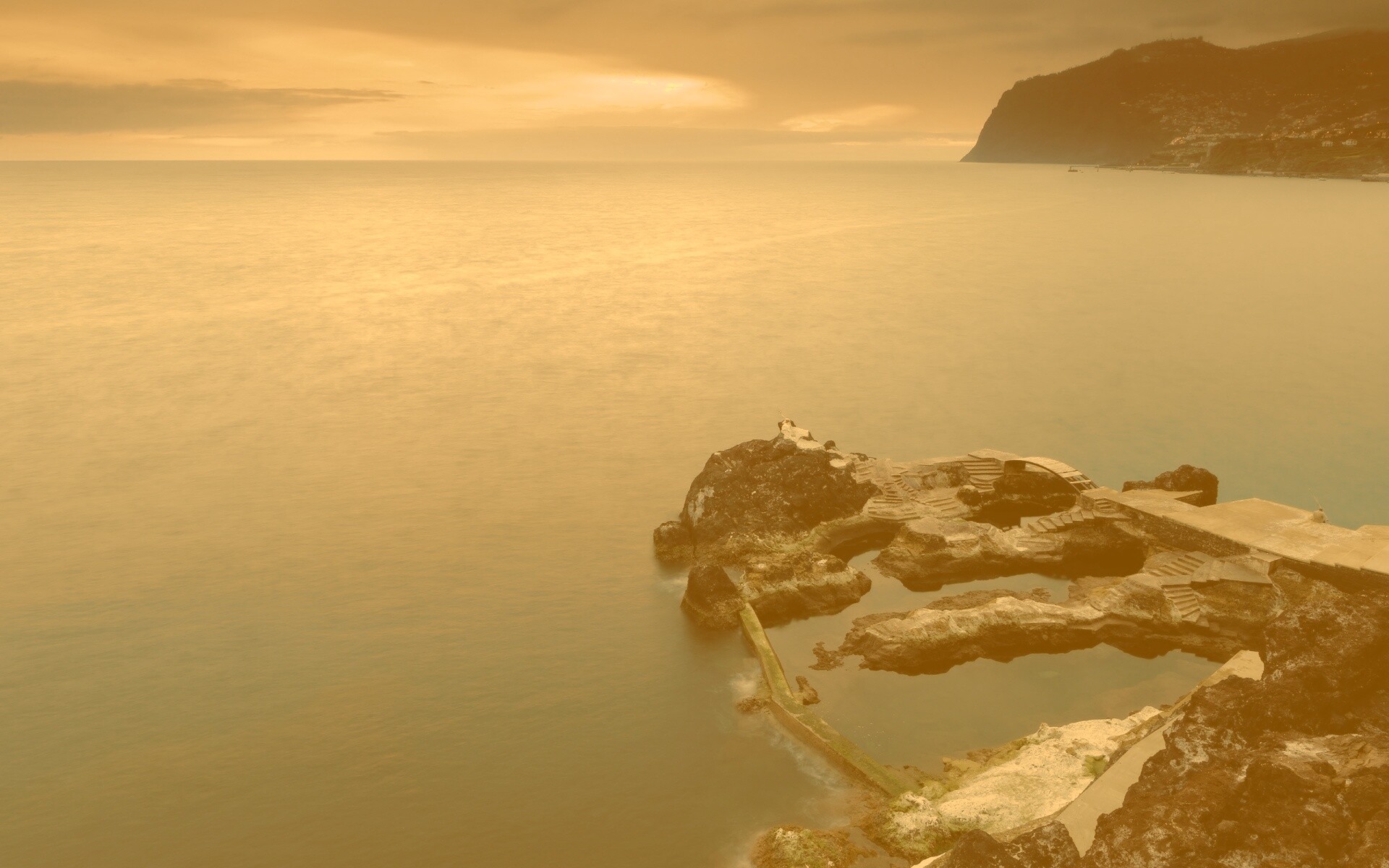 Берег моря обои