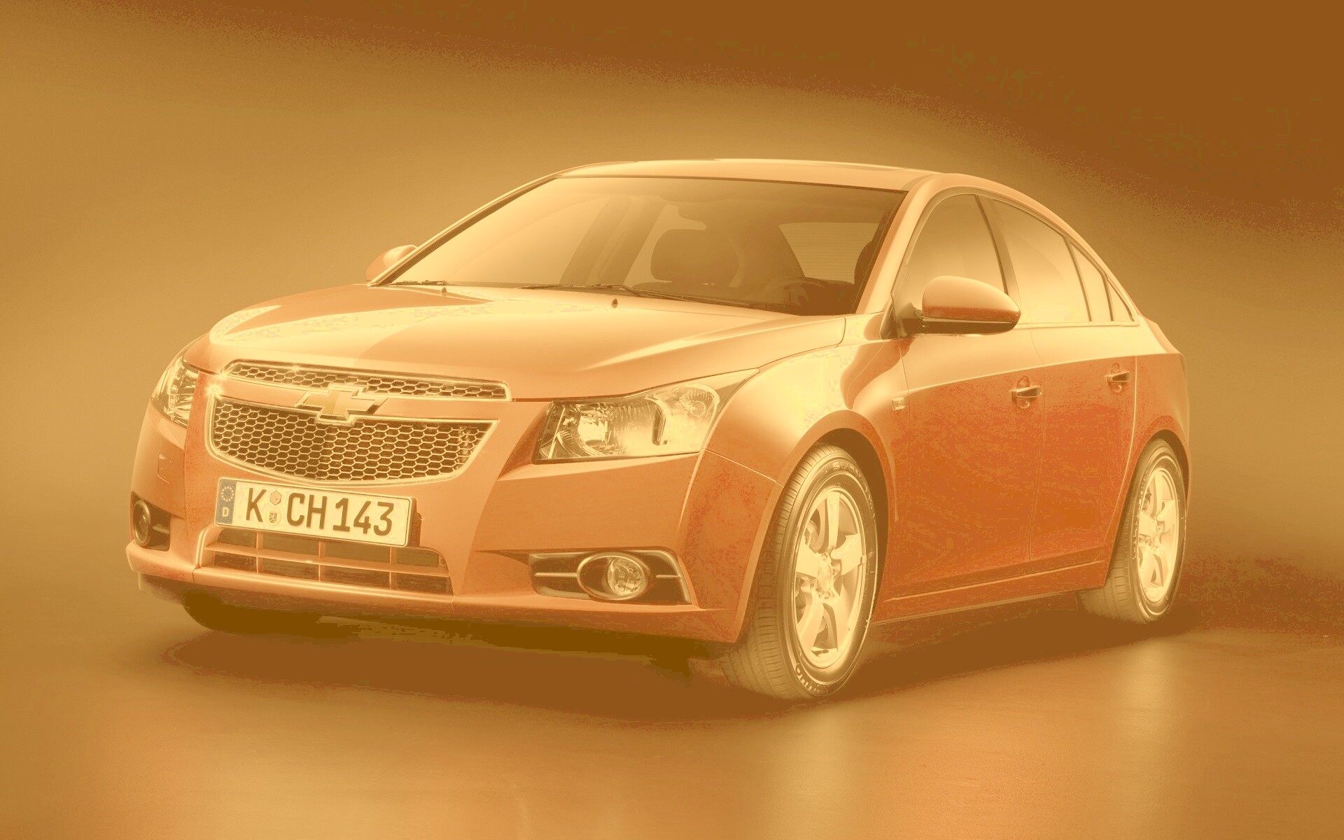 Седан Шевроле Круз обои