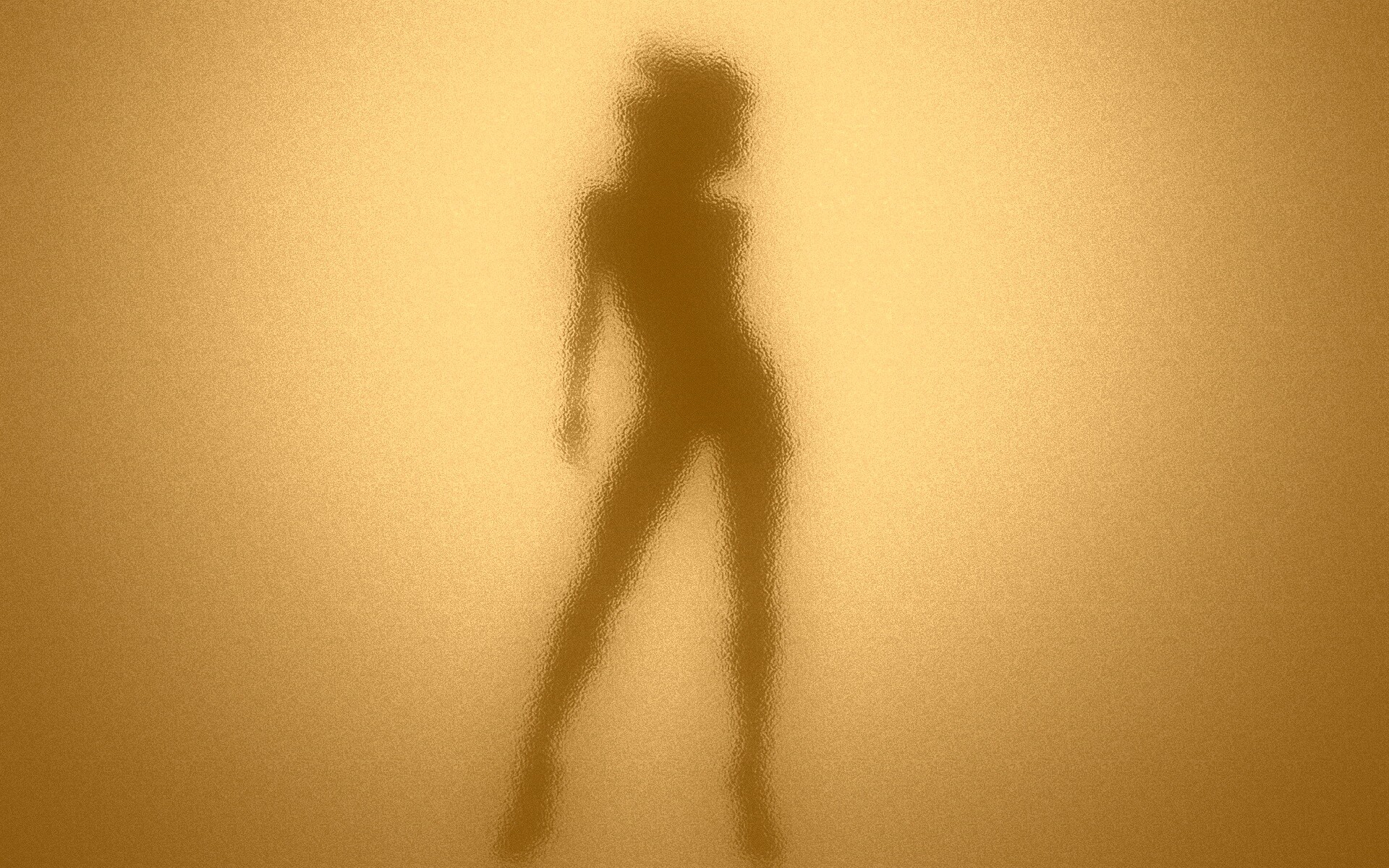 Женский силуэт обои