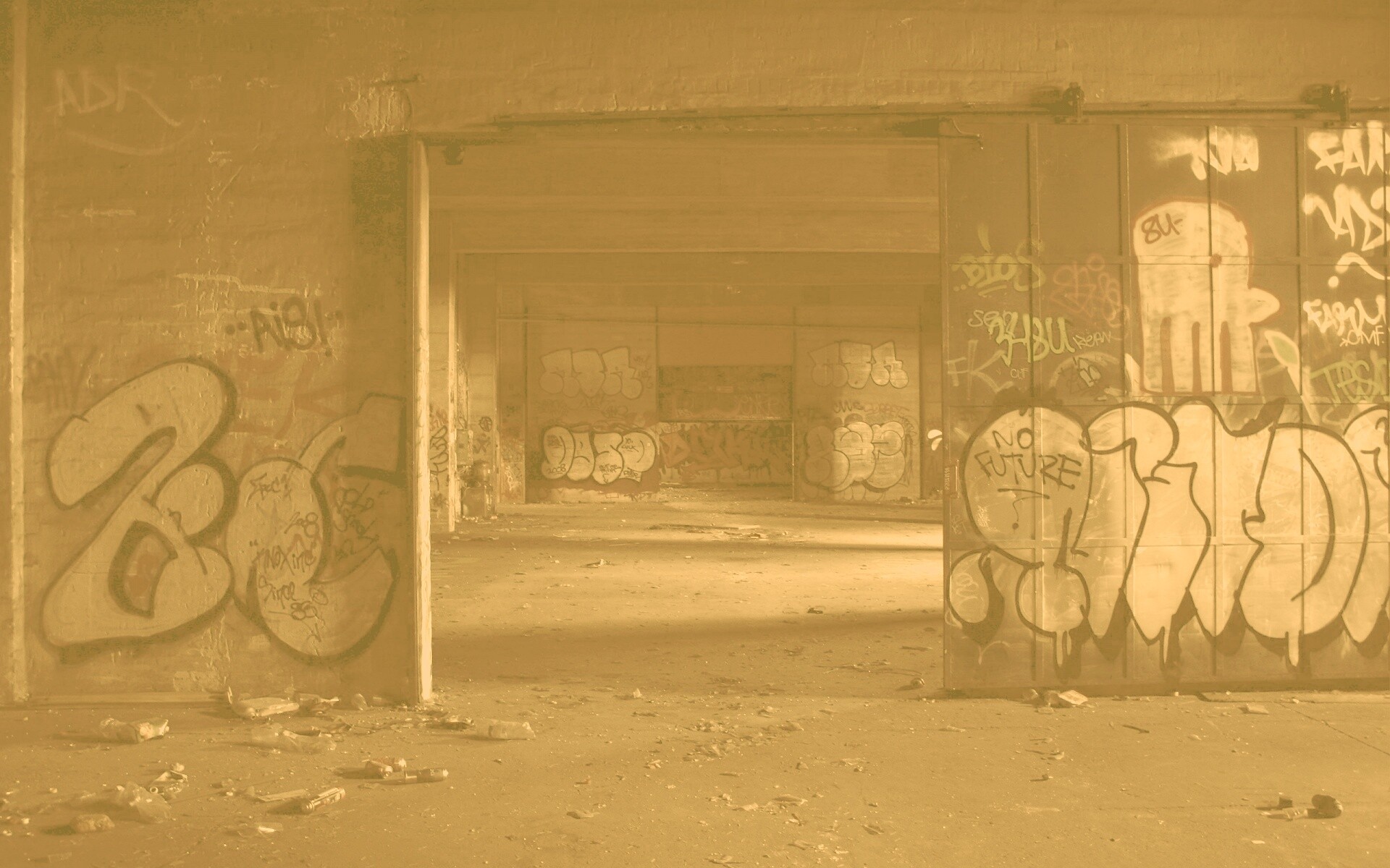 Заброшенное здание обои