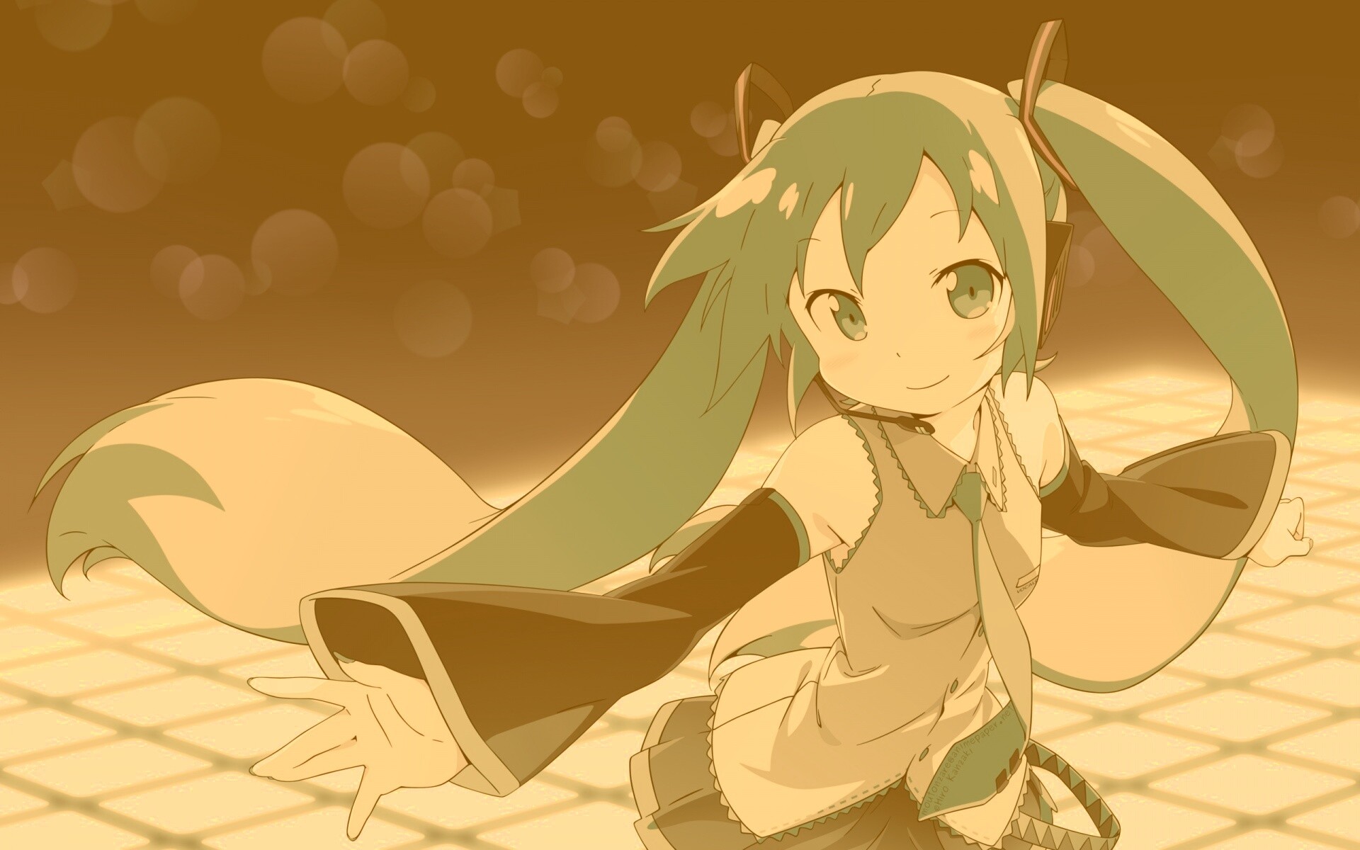 Манга с Хатсуне Мику обои