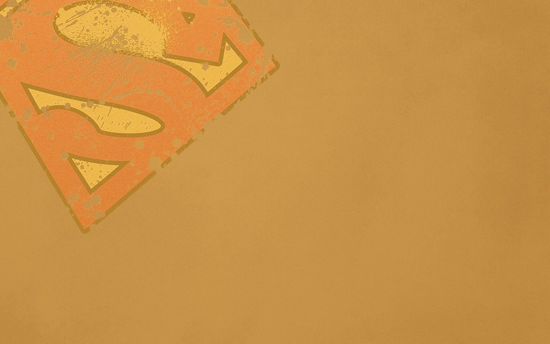 Потертый знак Супермена обои