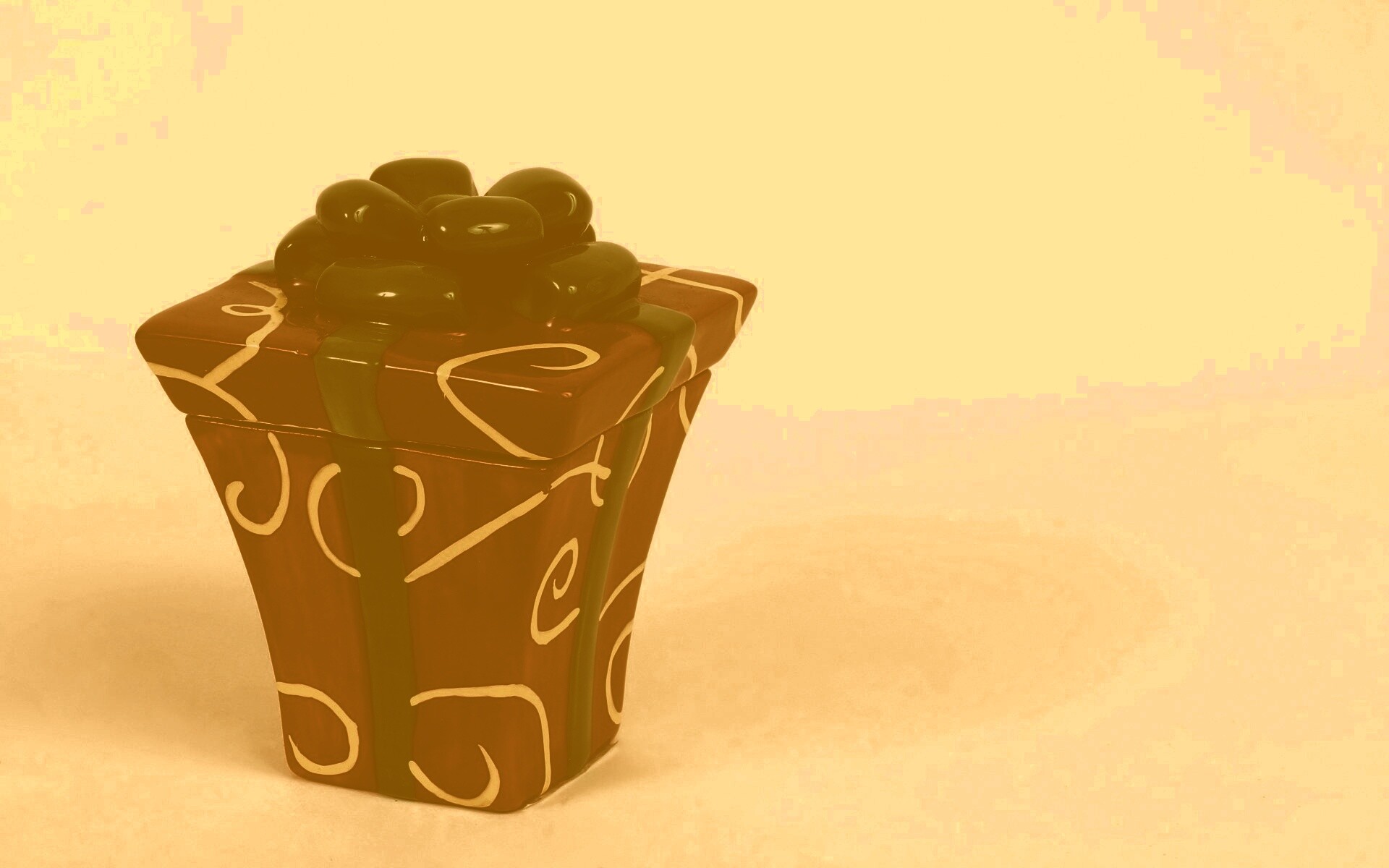 Картинка — подарок на Новый год обои