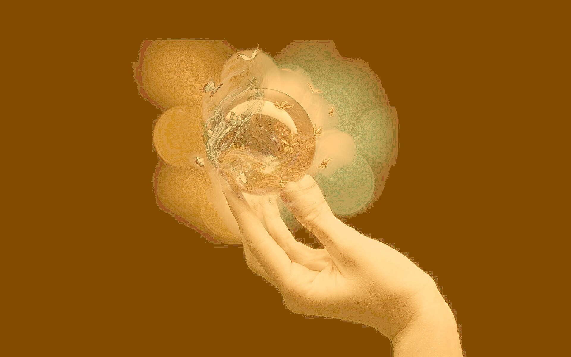 Волшебный шар обои