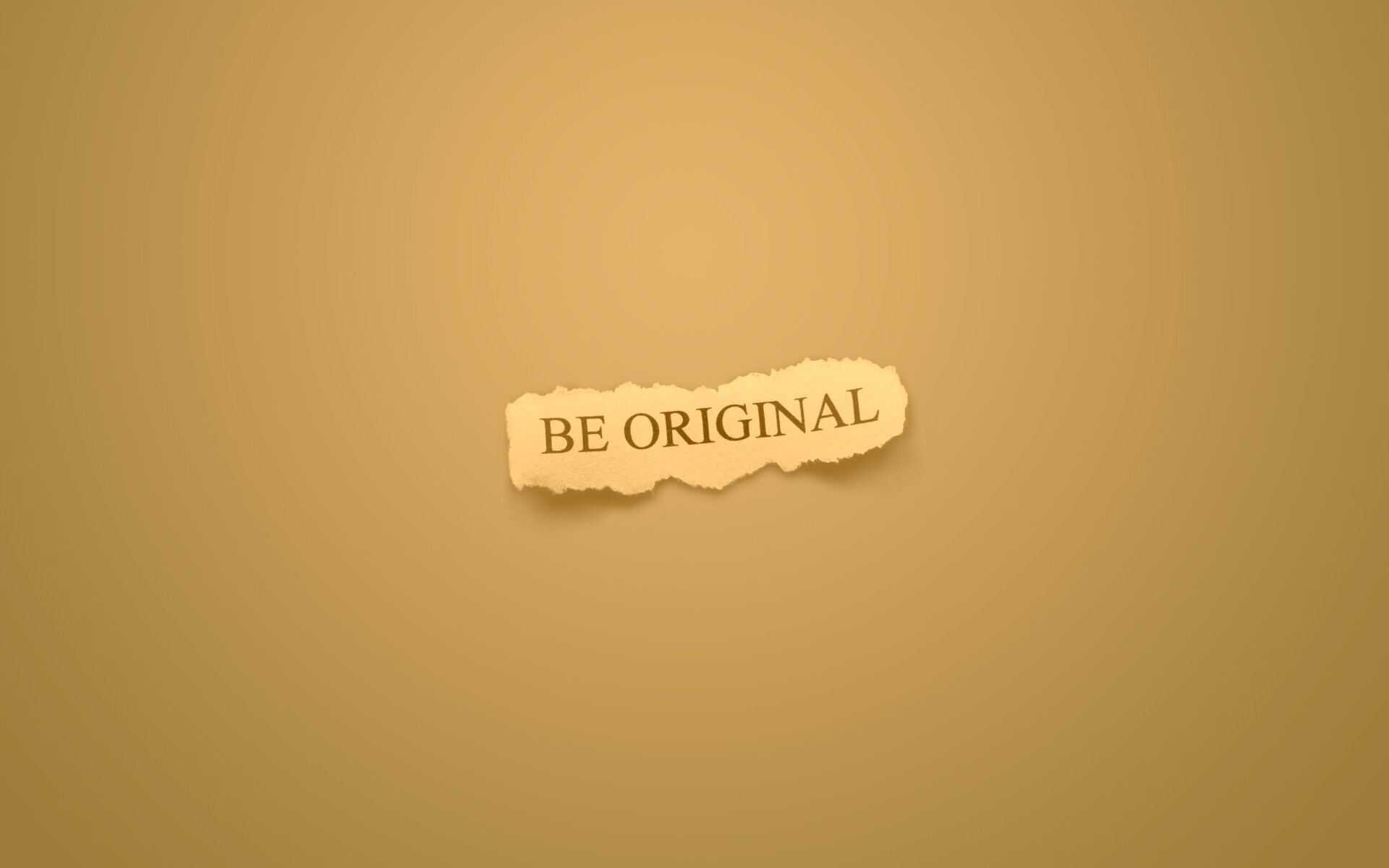 Будь оригинален обои