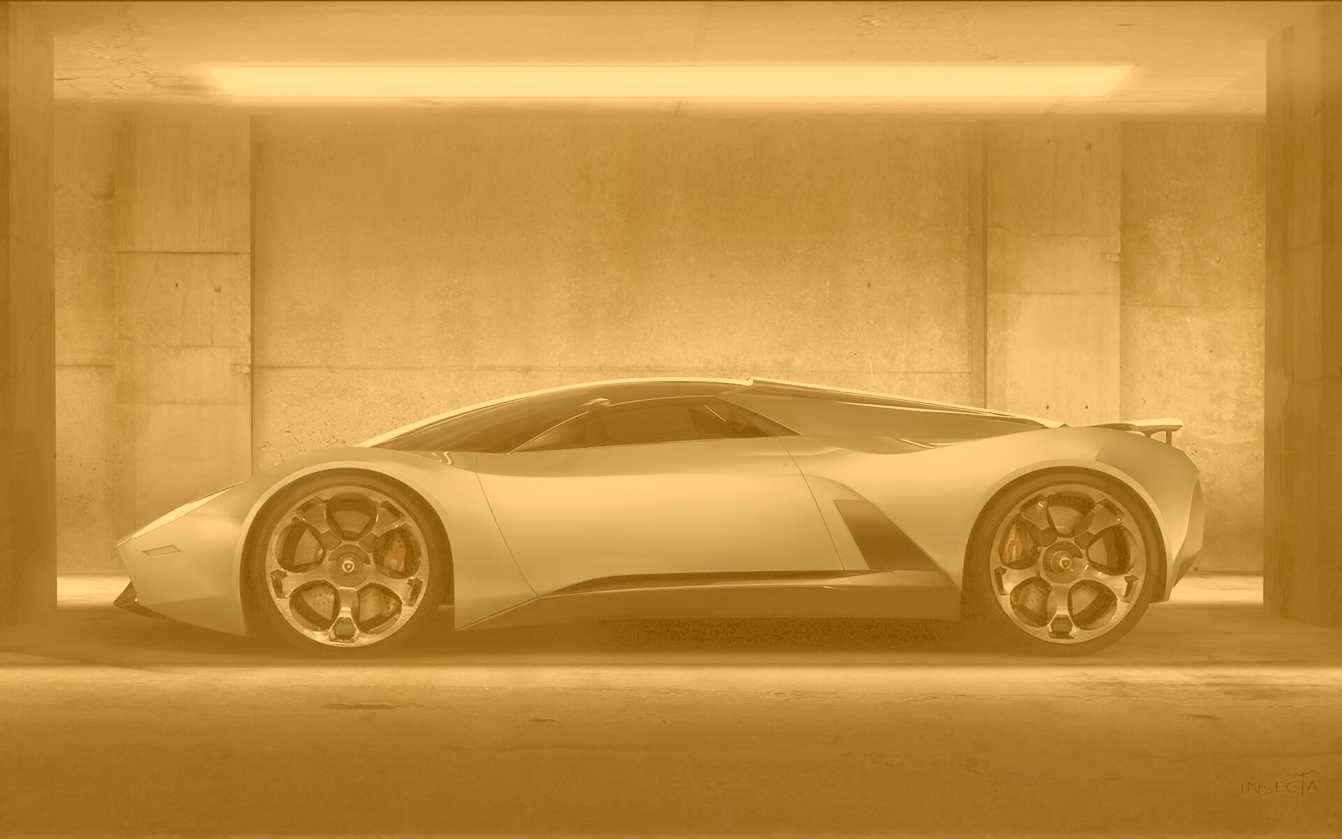 Lamborghini Insecta обои