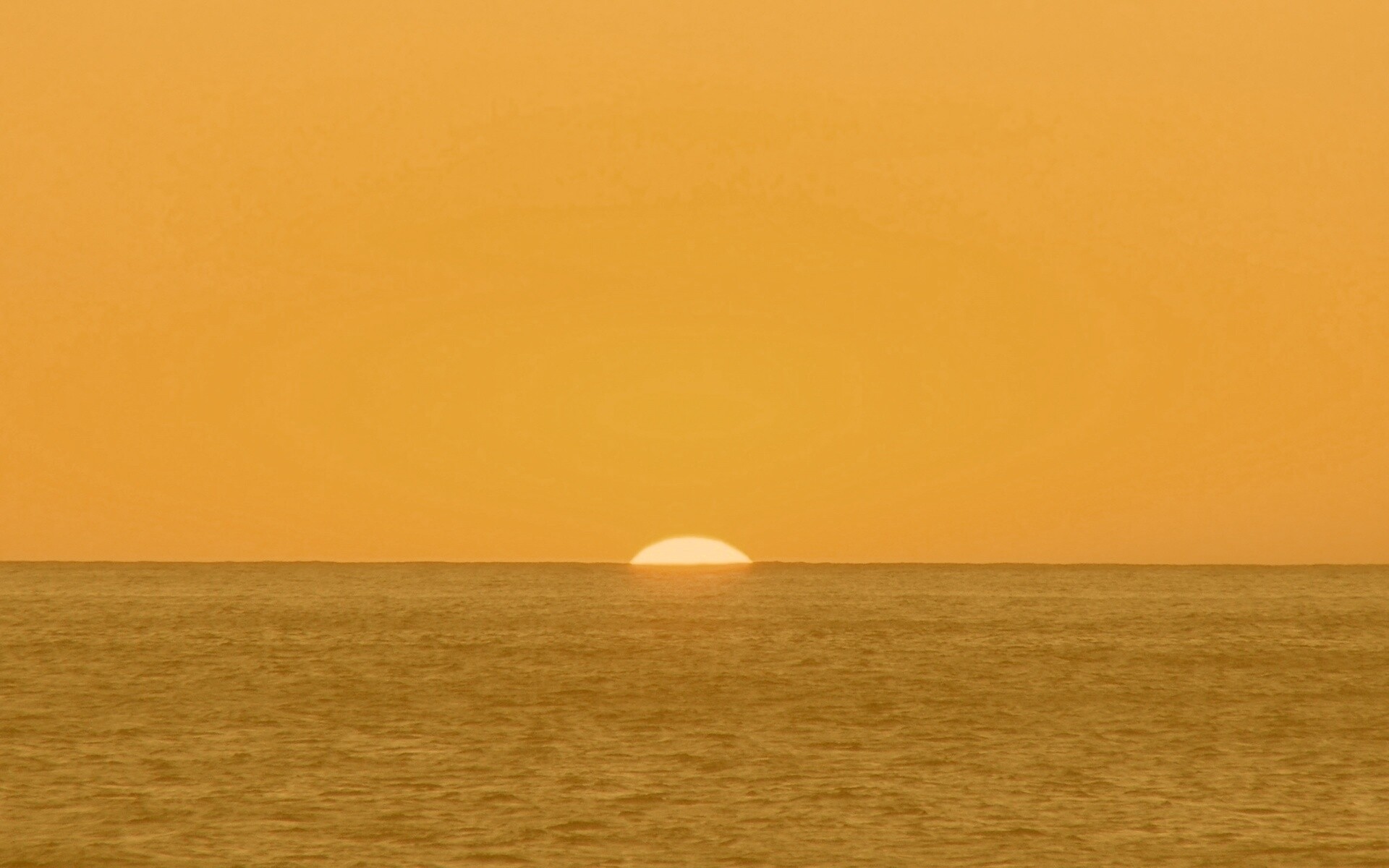 Идеальный закат обои