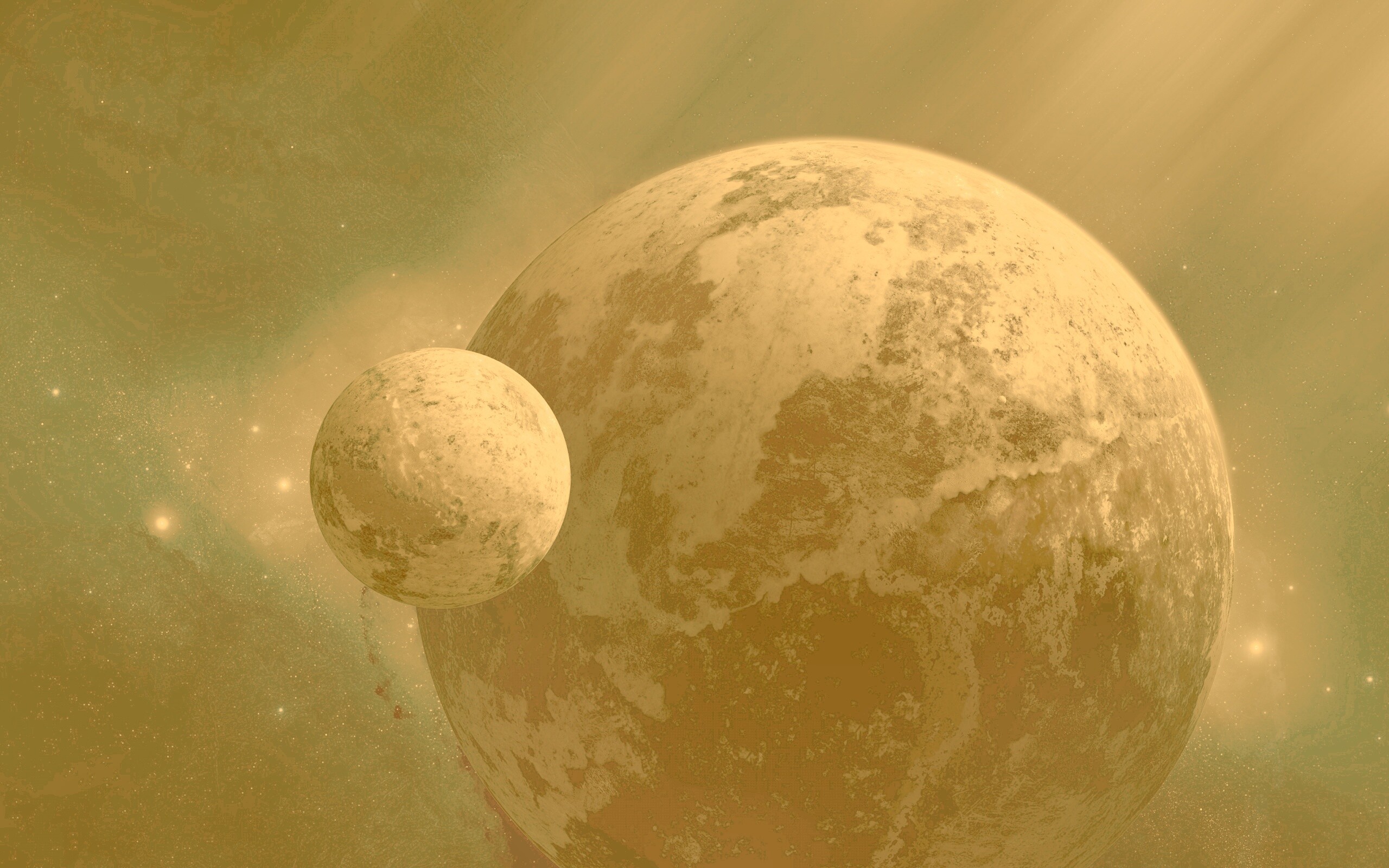 Холодная планета обои