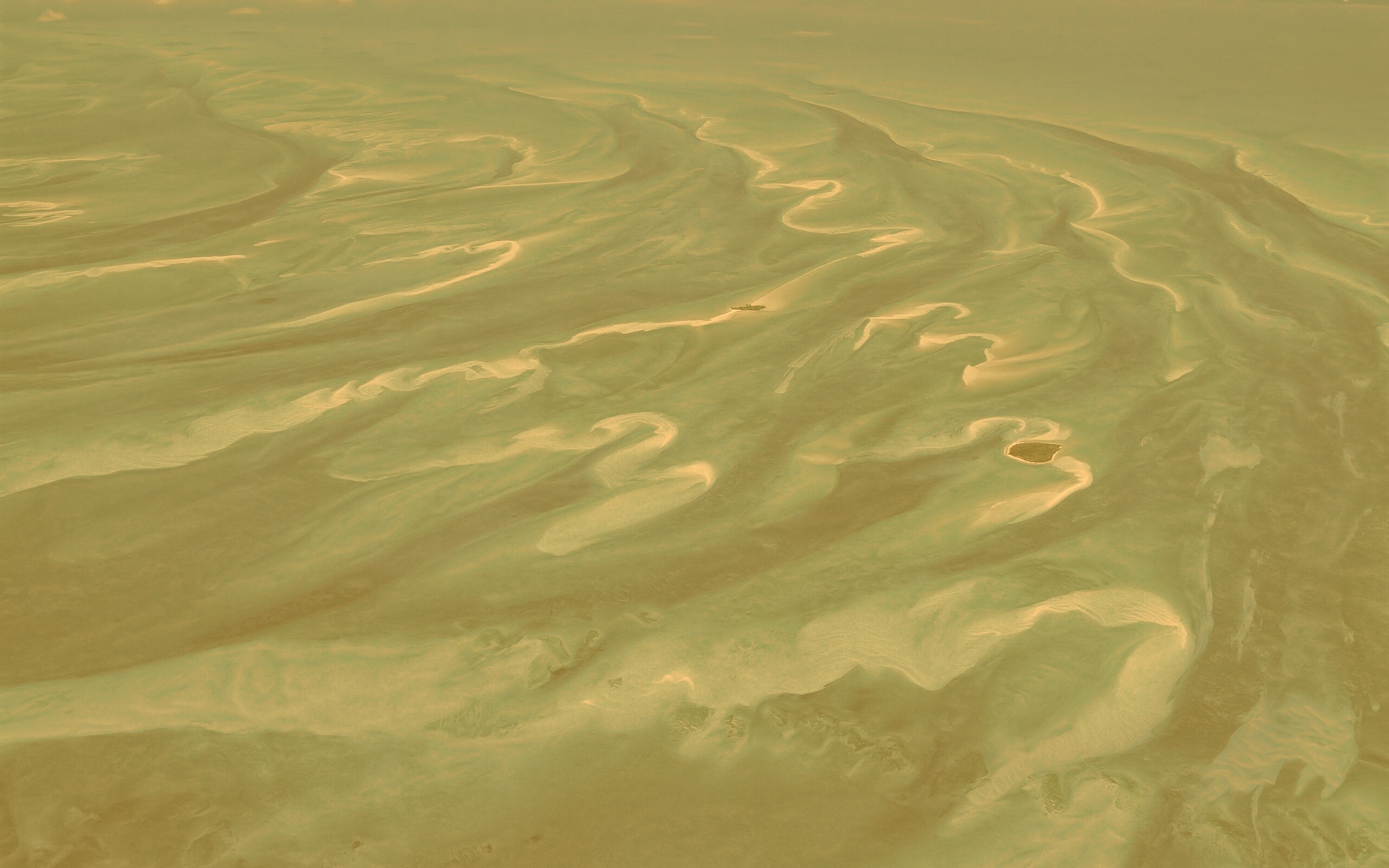 Остров среди лазурных рифов обои