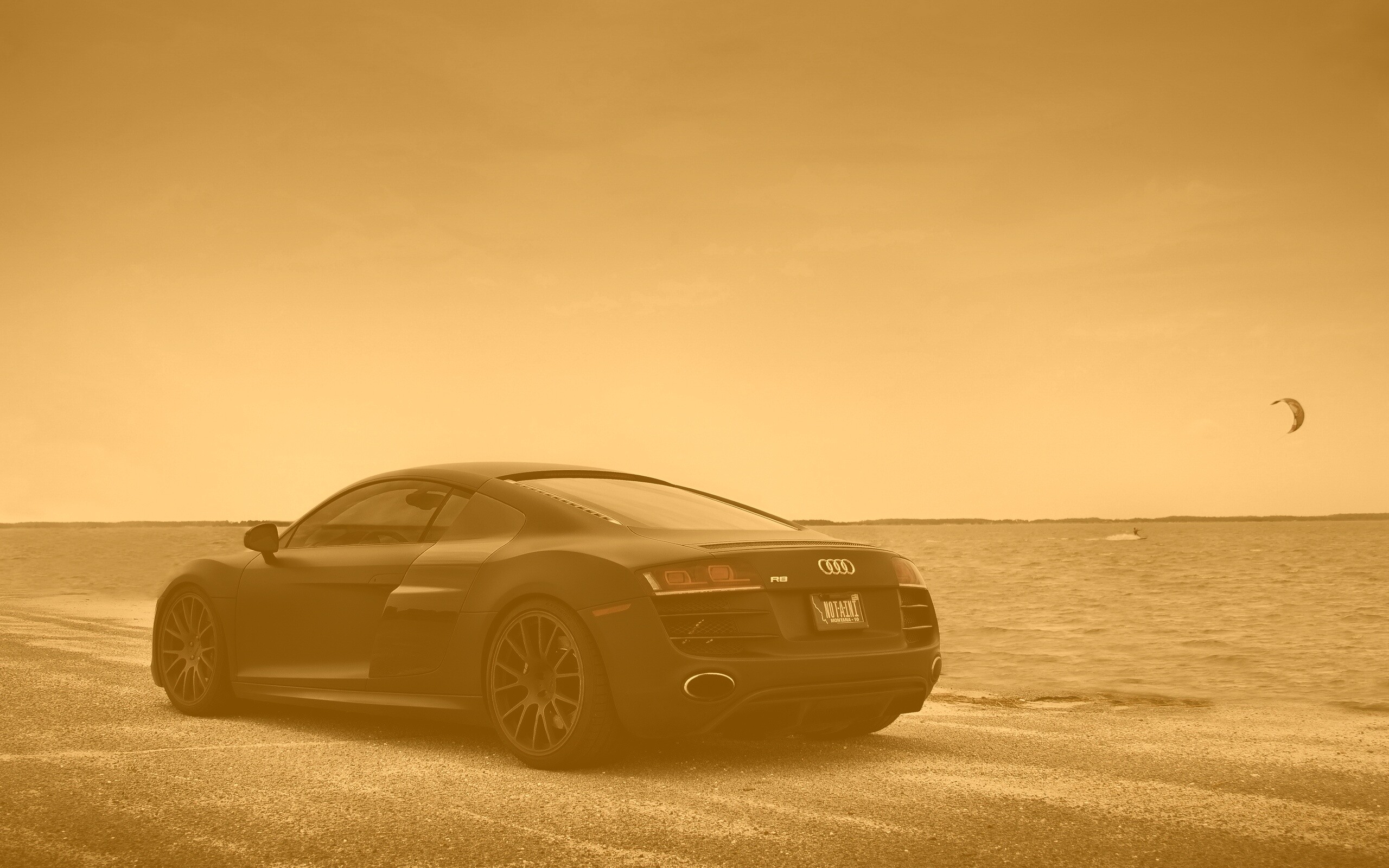 Черный ауди ТТ обои