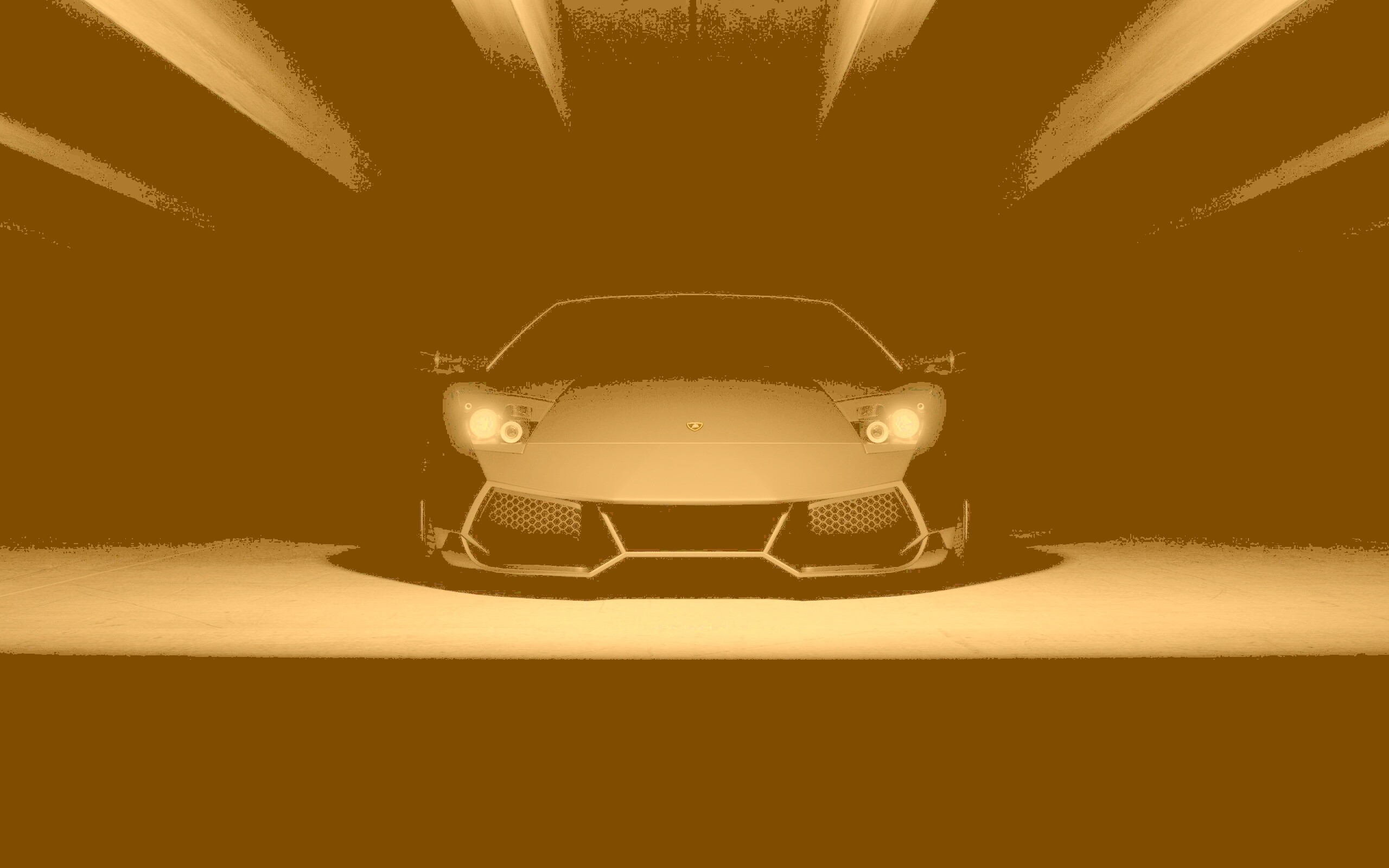 Ламборджини во тьме обои