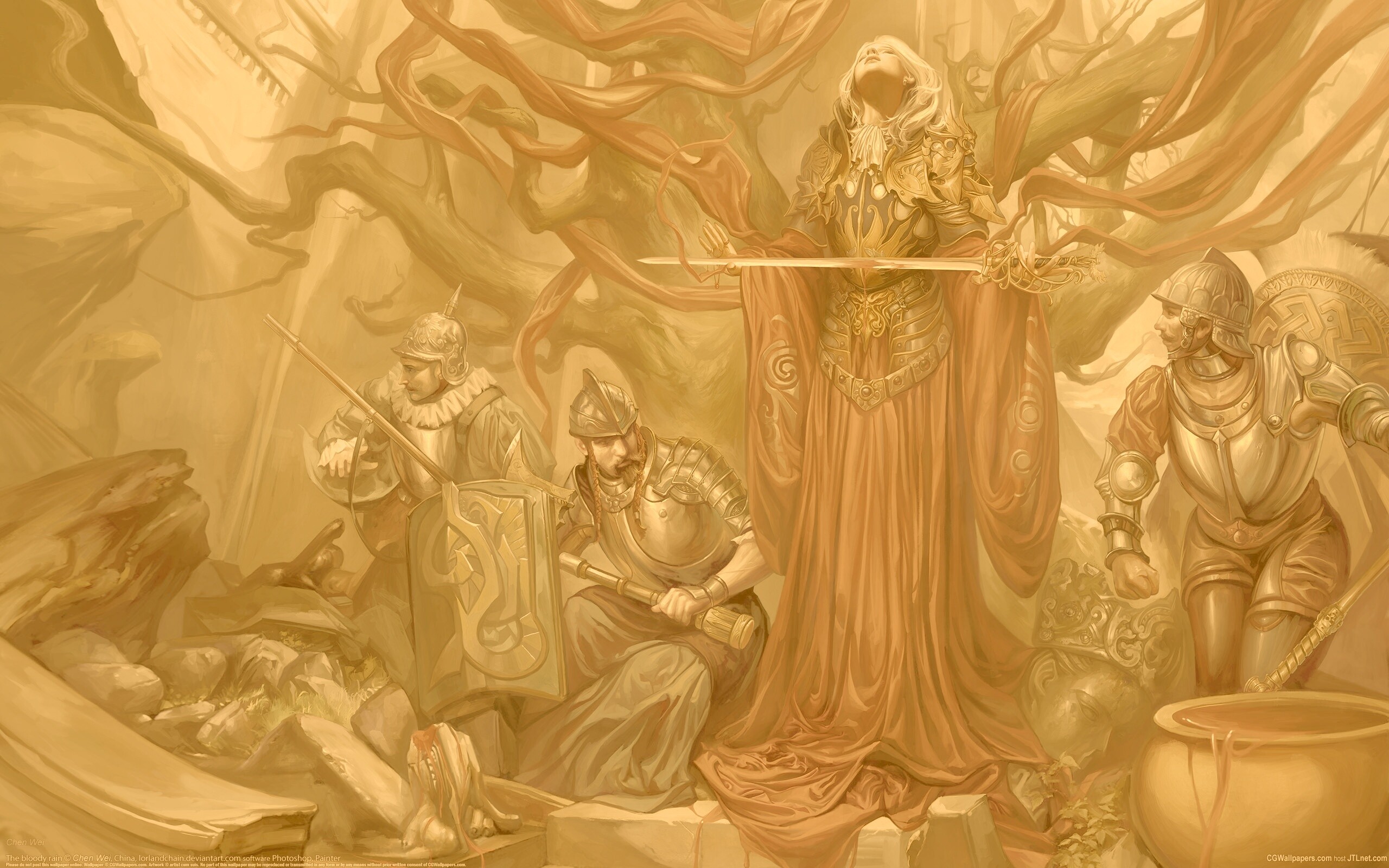 Королева с мечем обои