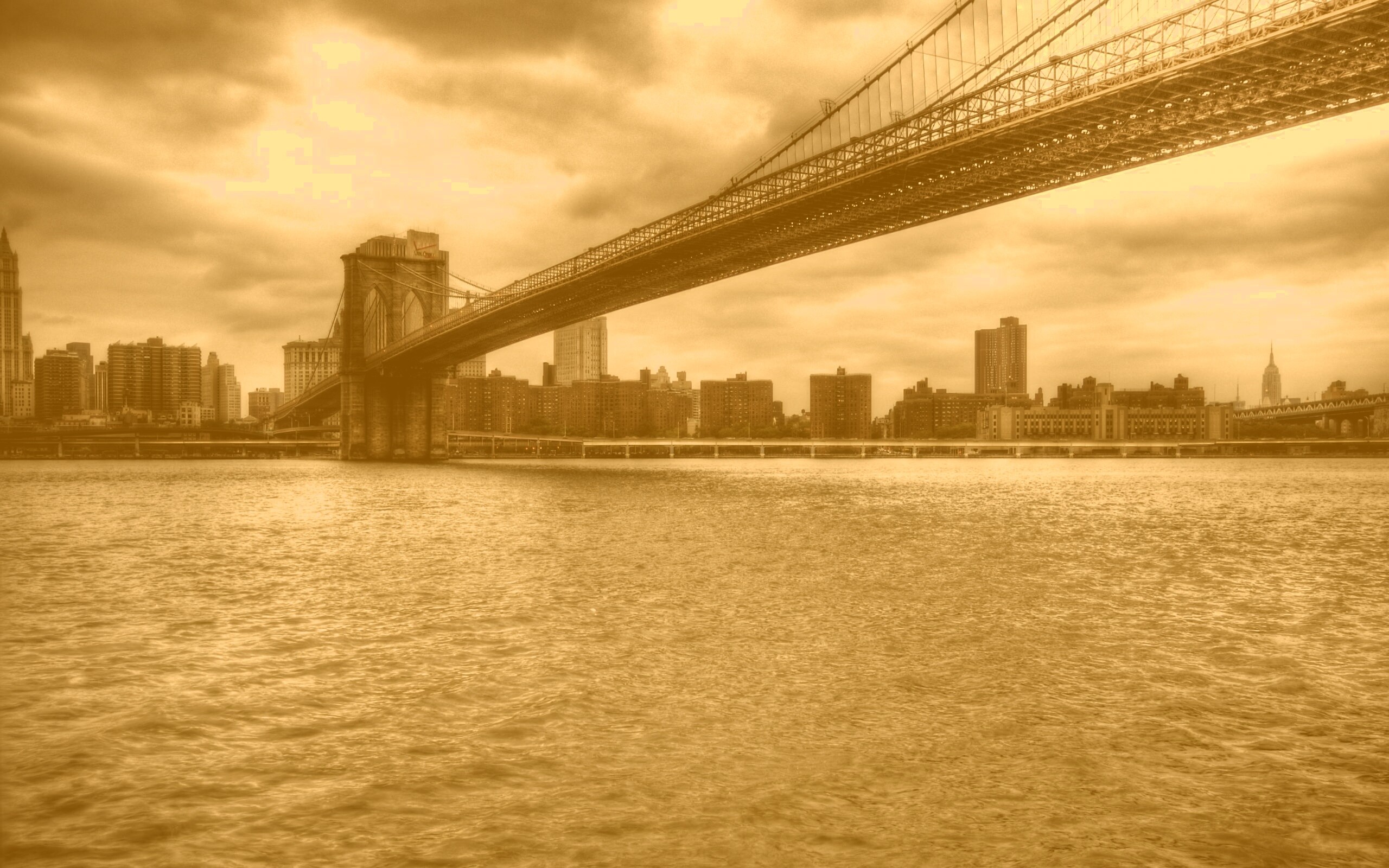 Бруклинский мост обои