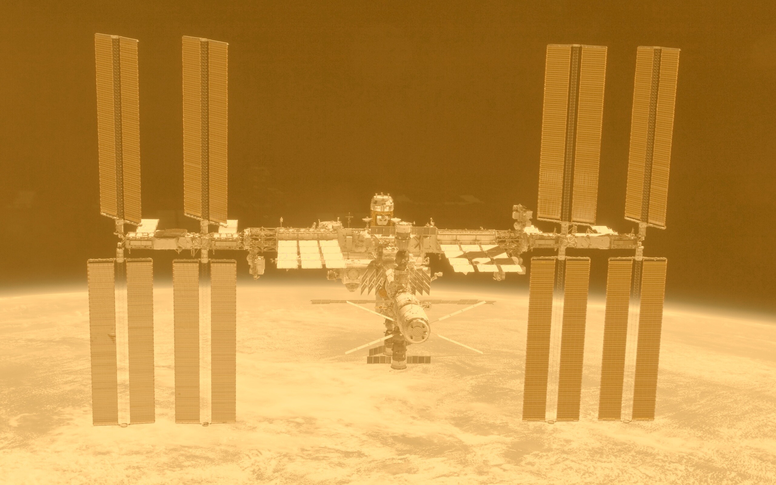 Международная космическая станция обои