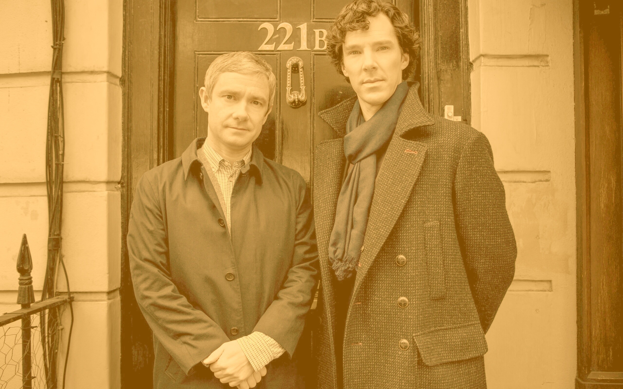Шерлок и Ватсон обои