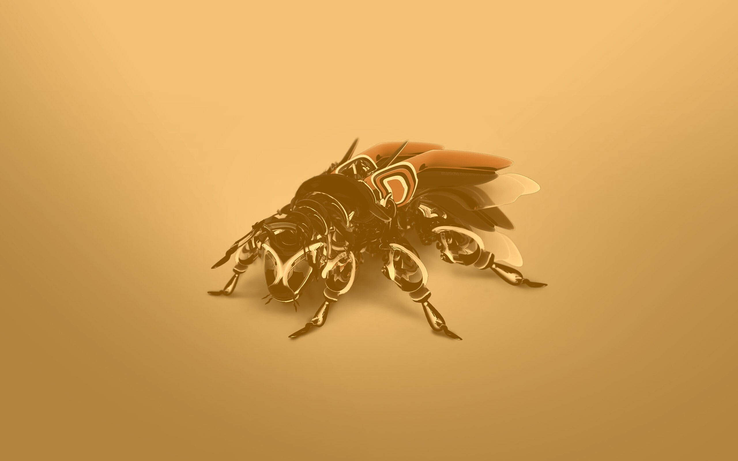 Кибер муха обои