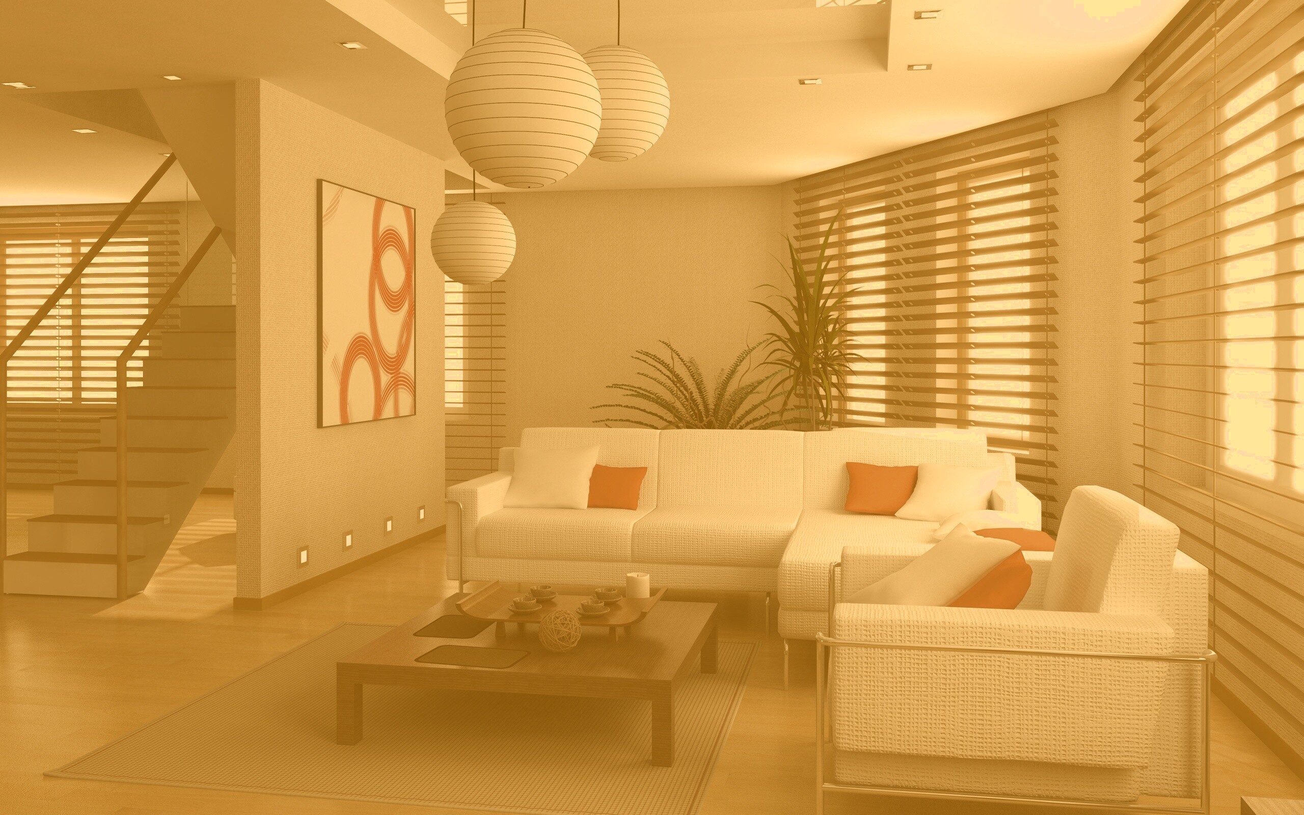 Китайская гостинная обои