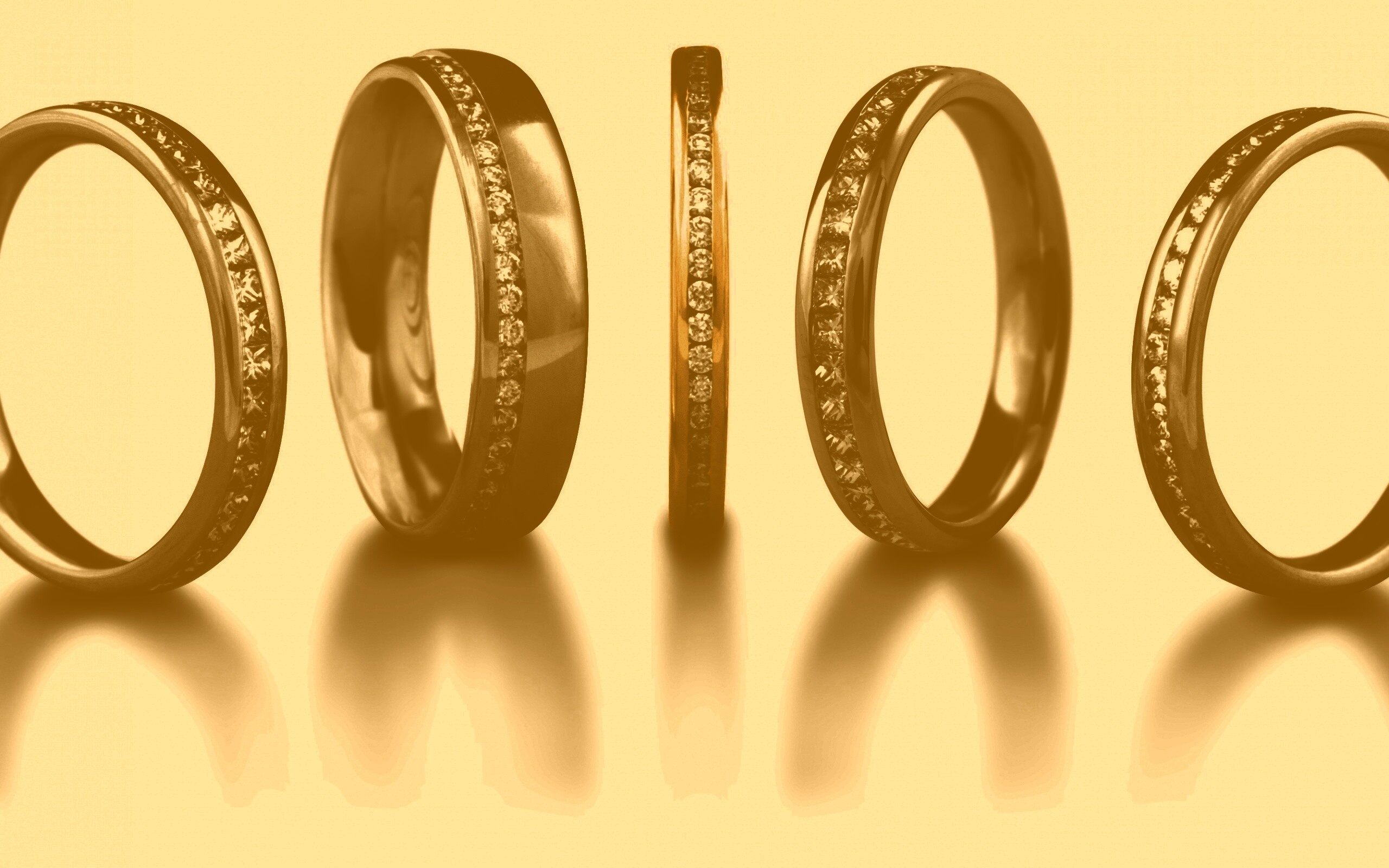 Кольца обои