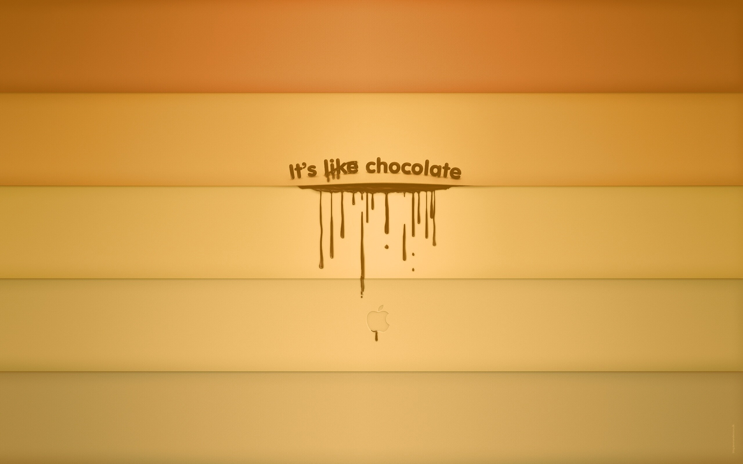 It"s not like chocolate обои