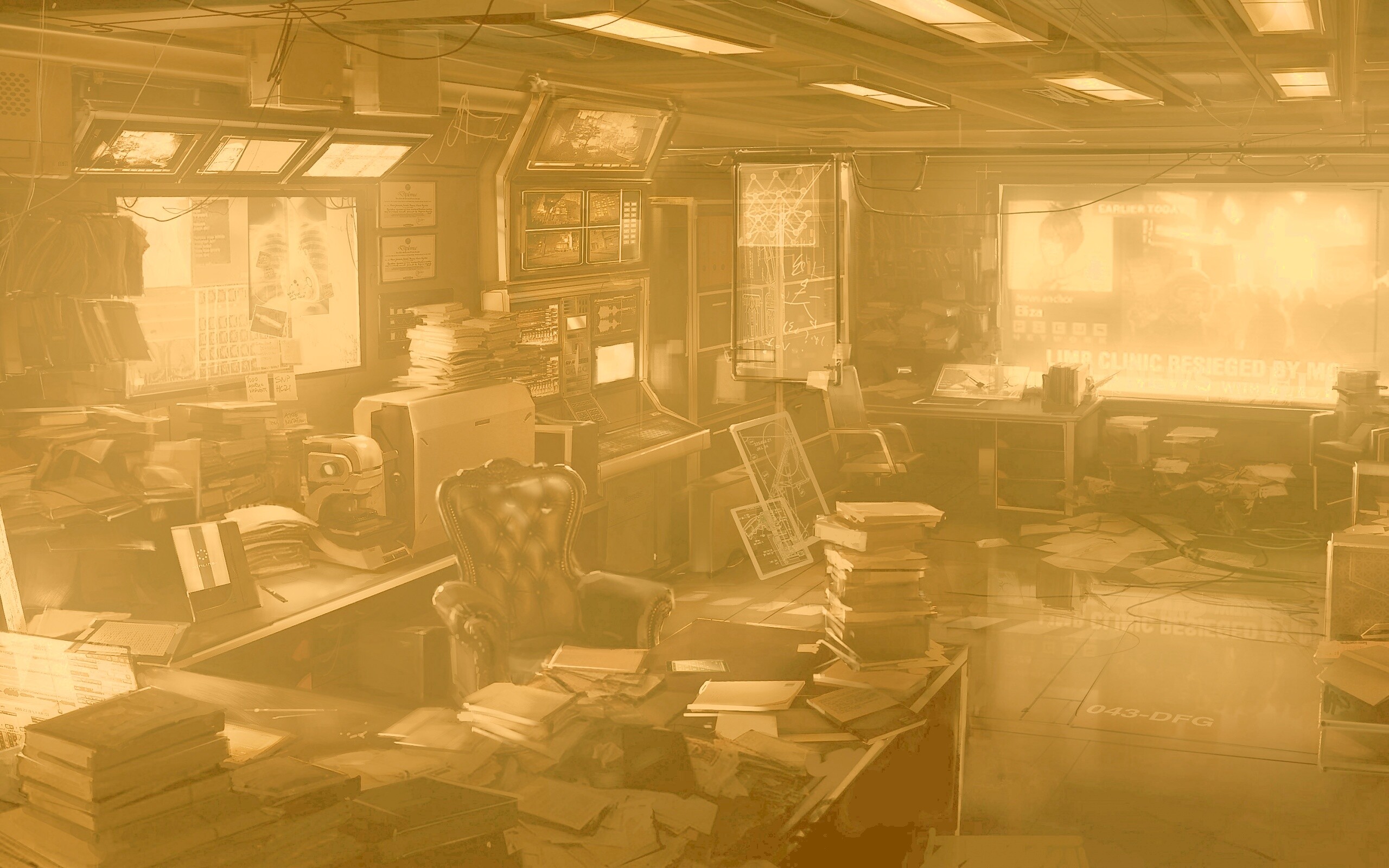 Кабинет обои