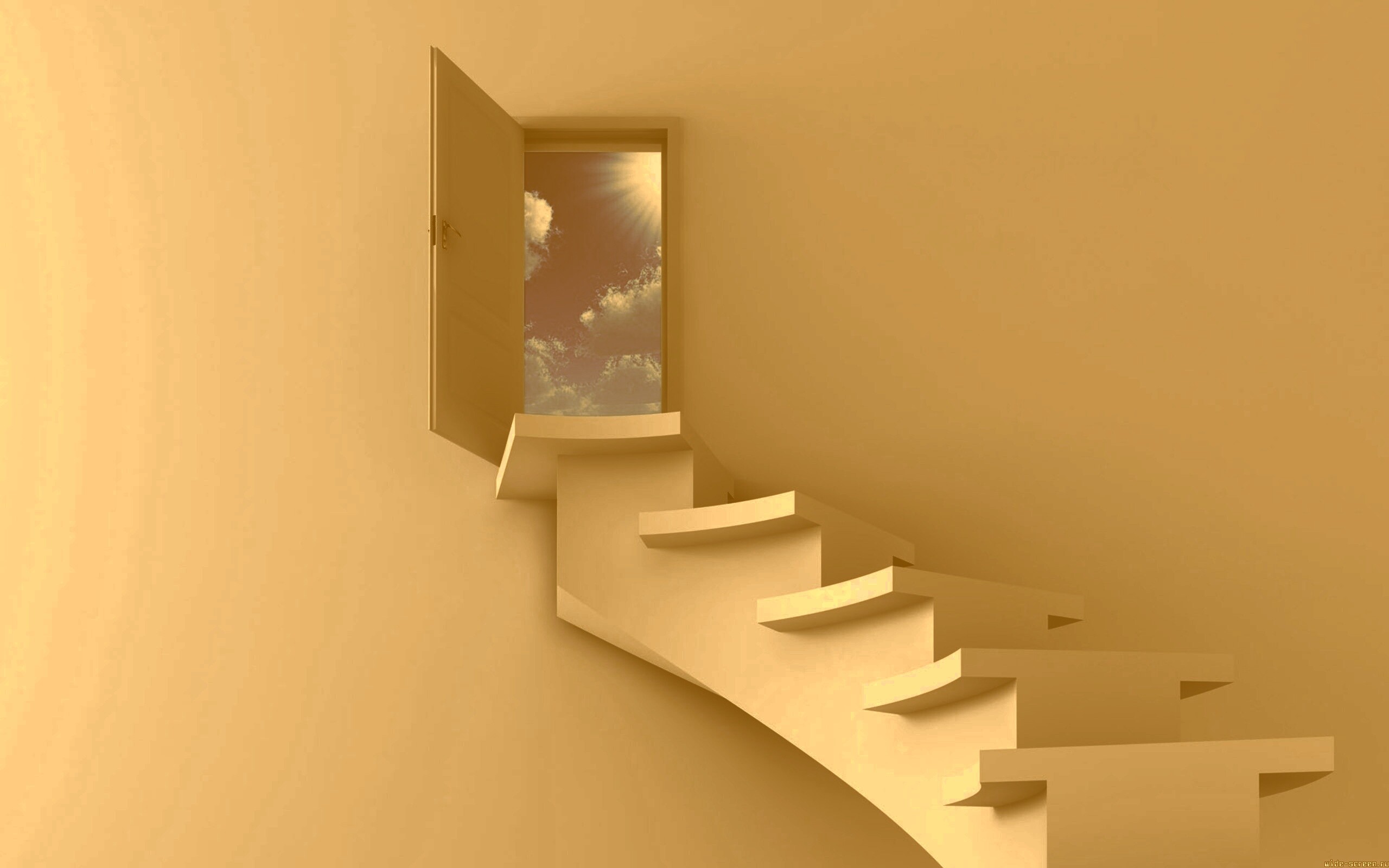 Лестница в небо обои